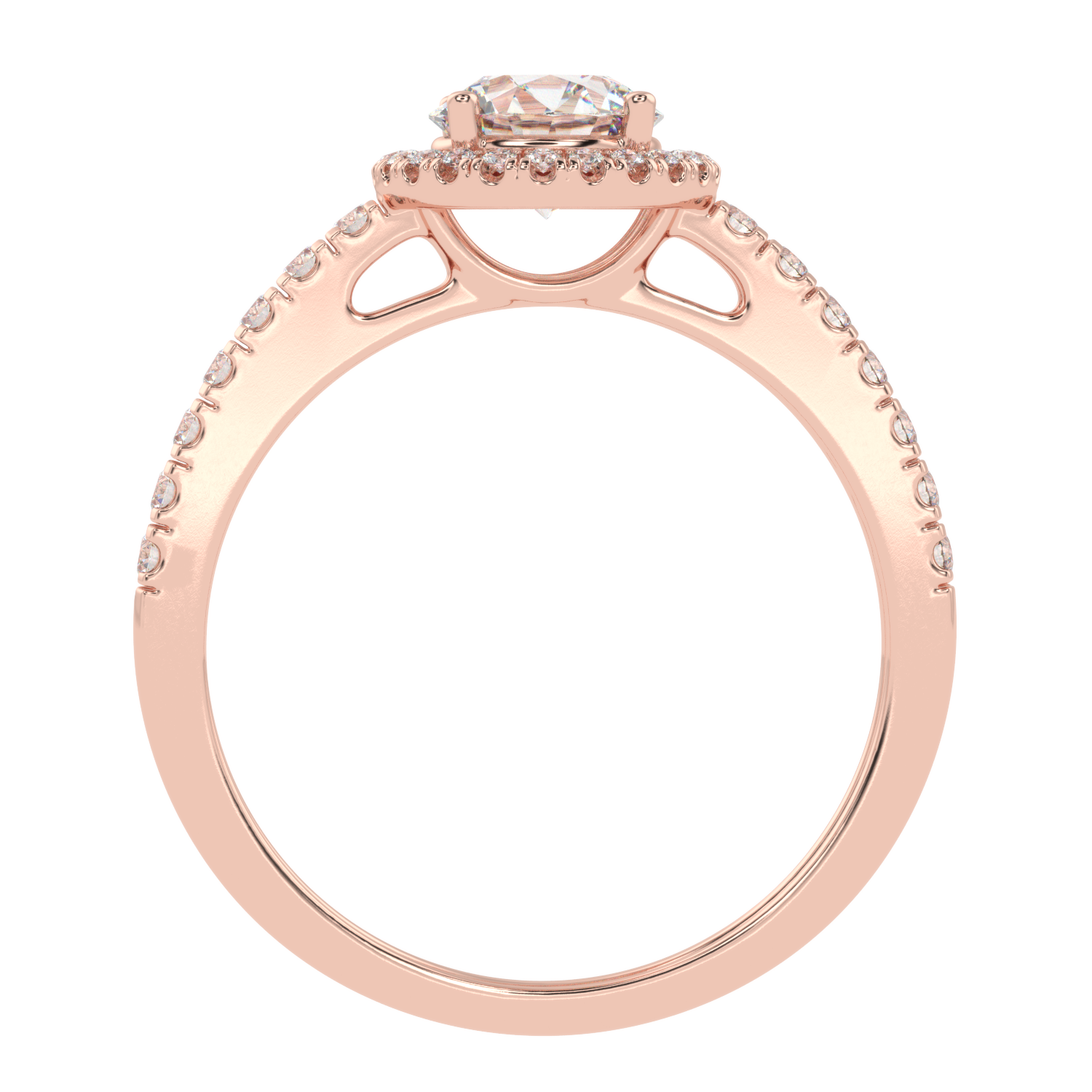 Buy Natural Diamond Studded Ring at Solitairekart