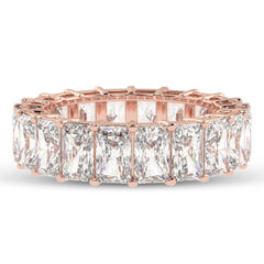 7.82 Carat GH Color SI Clarity Diamond Studded Natural Diamond Ring