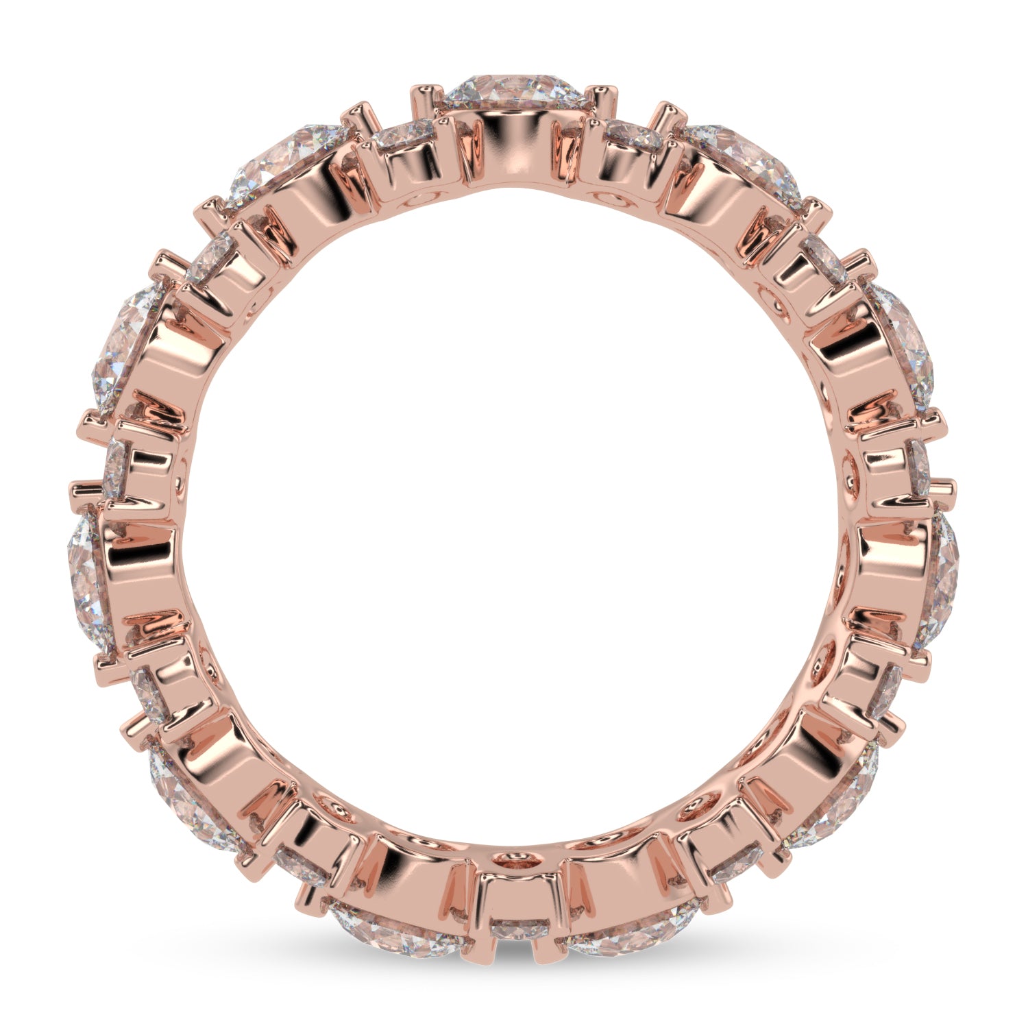 Buy 3.9Ct Pave Natural Diamond Band | Solitairekart