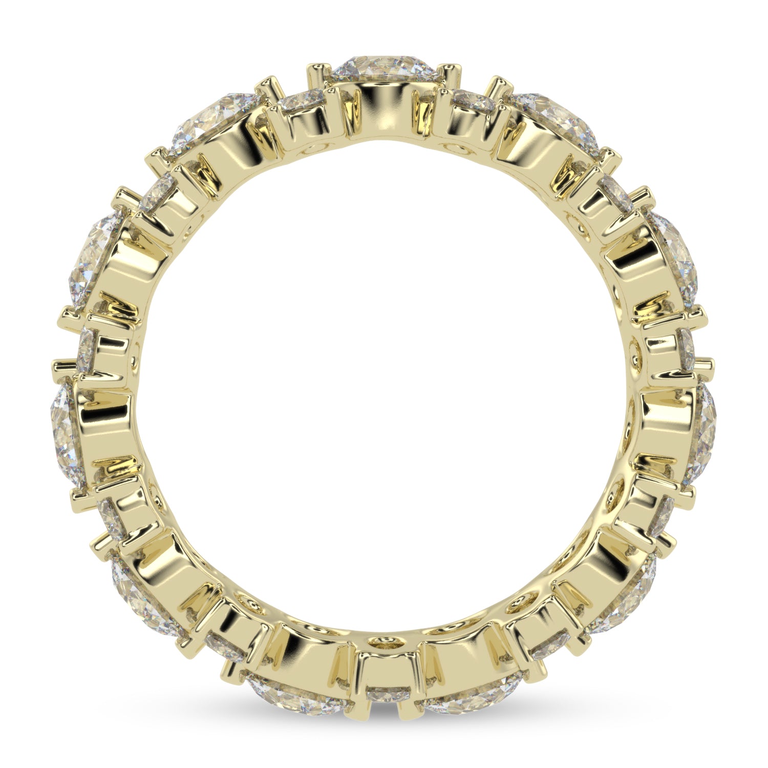 Buy 3.9Ct Pave Natural Diamond Band | Solitairekart