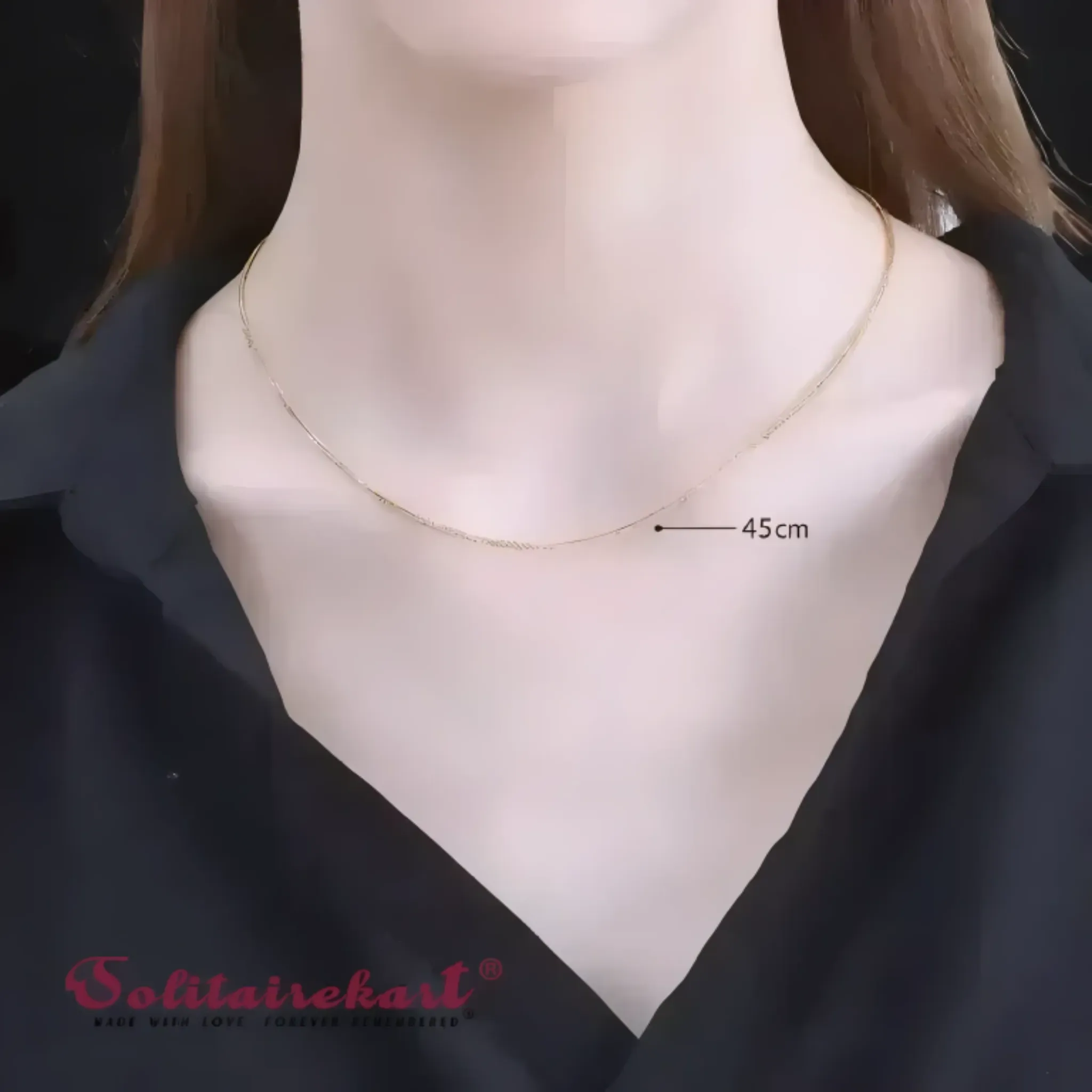 14K Gold Square Cuban Chain