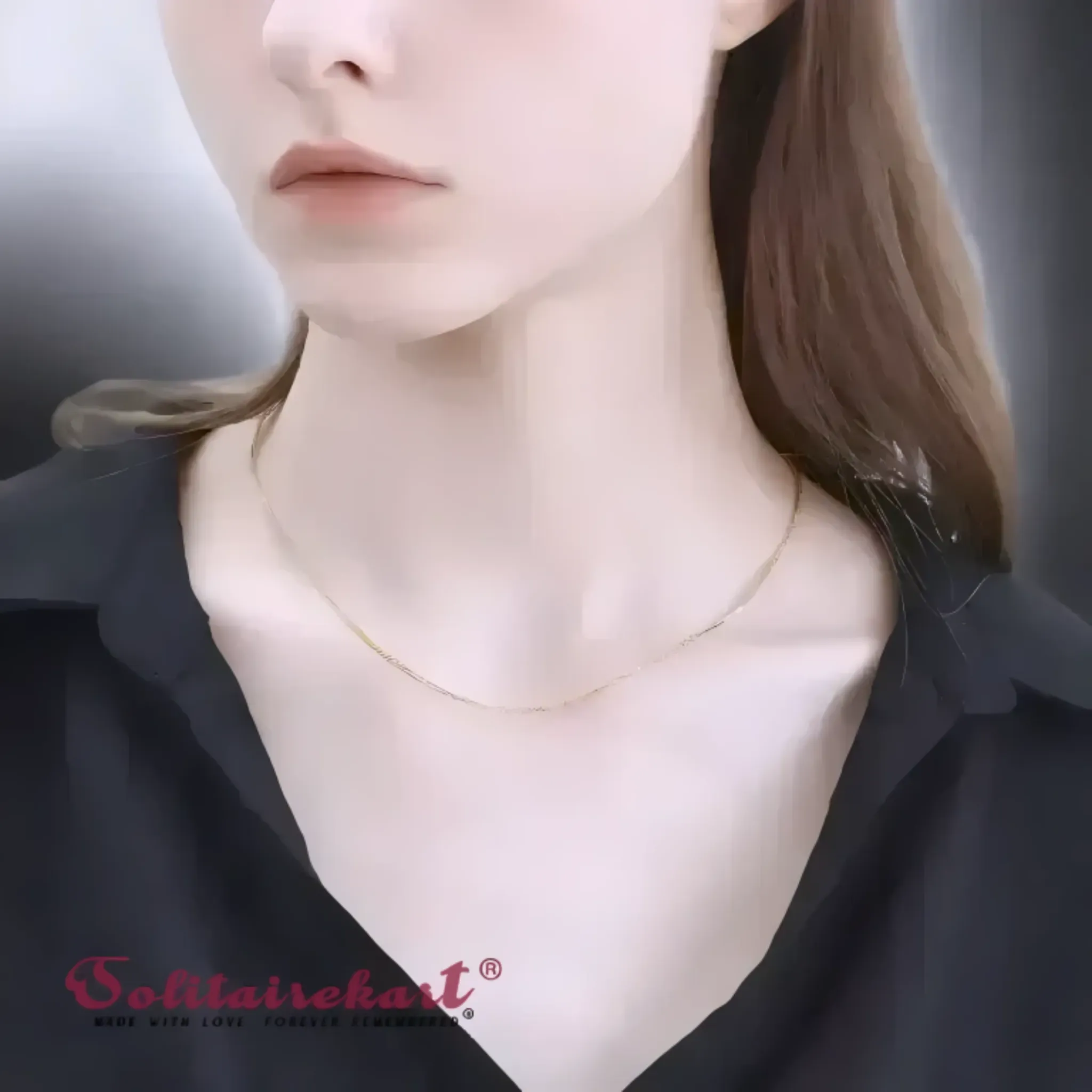 14K Gold Square Cuban Chain