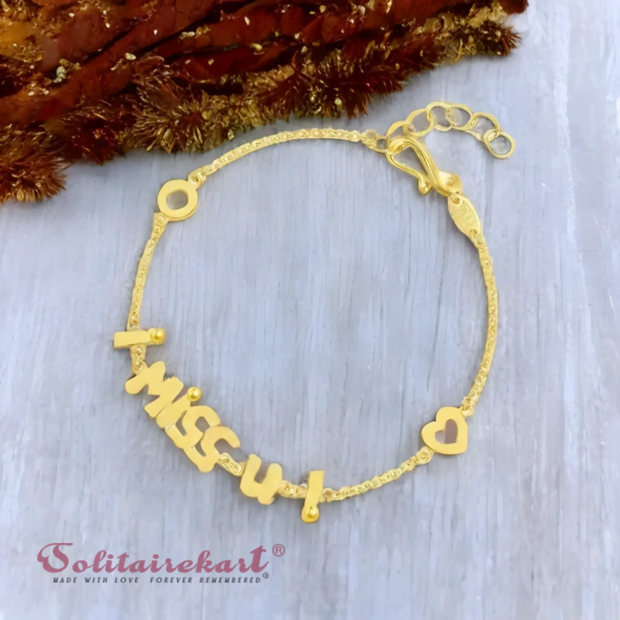  14K Gold Sentimental Charm Bracelet