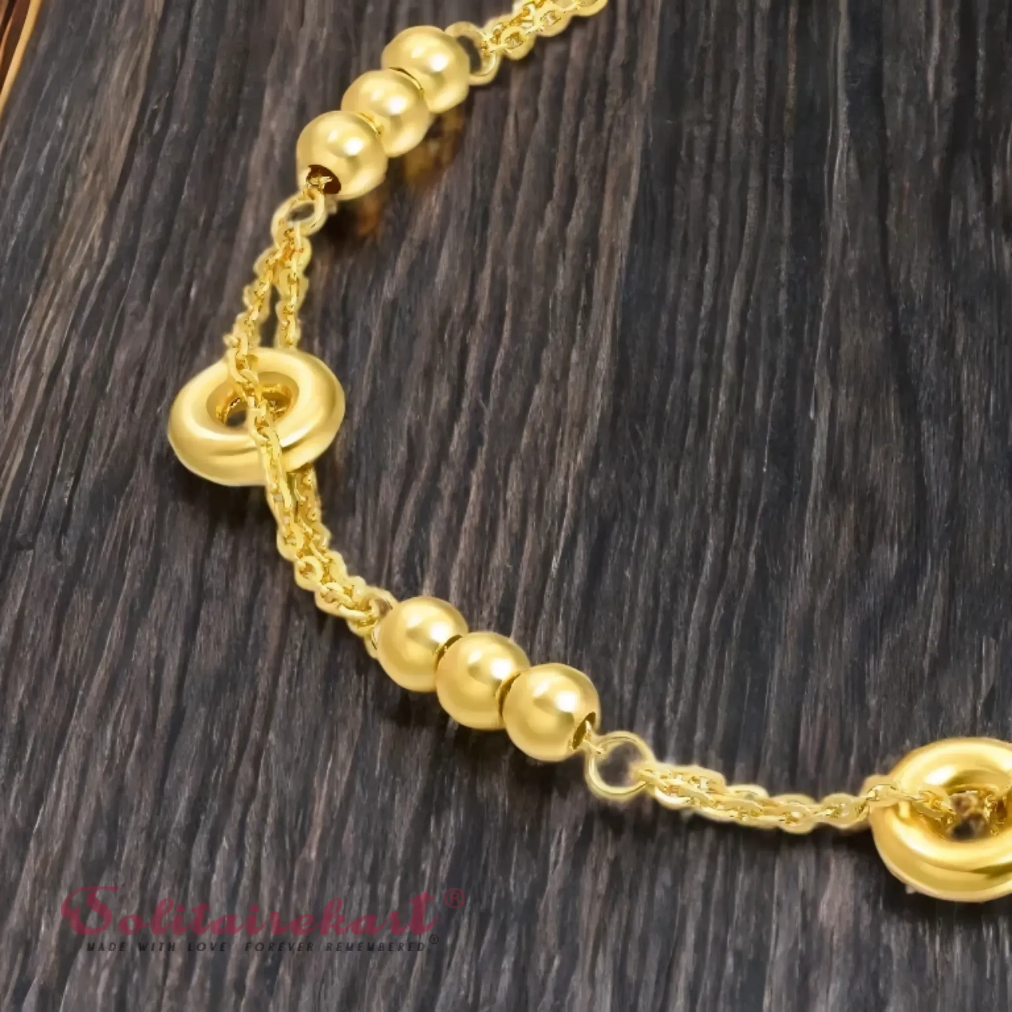 14K Gold Golden Orbit Bracelet