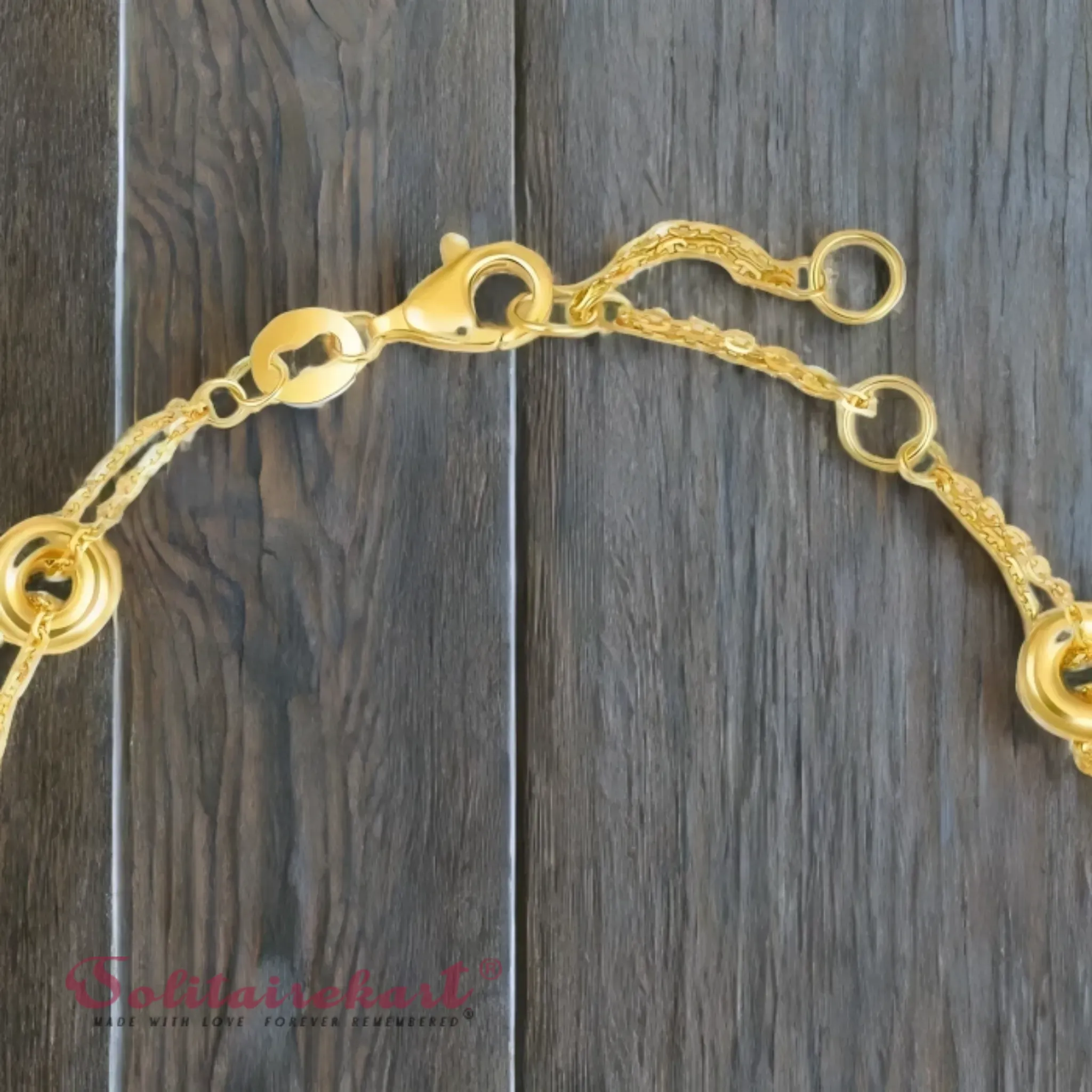 14K Gold Golden Orbit Bracelet