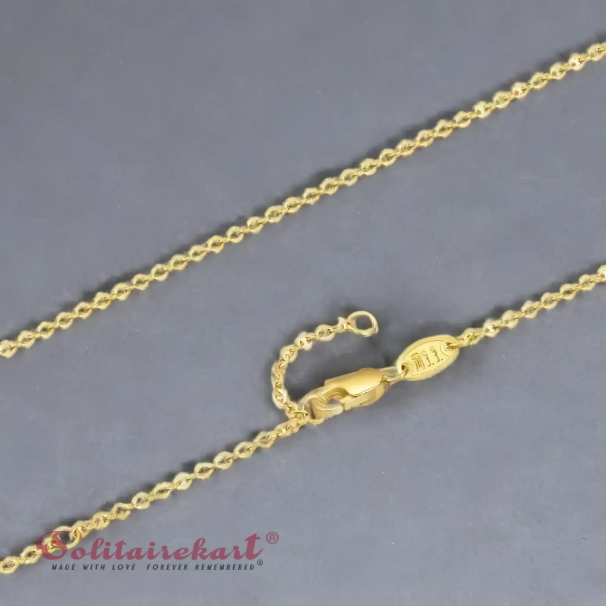 14K Gold Cobra Necklace