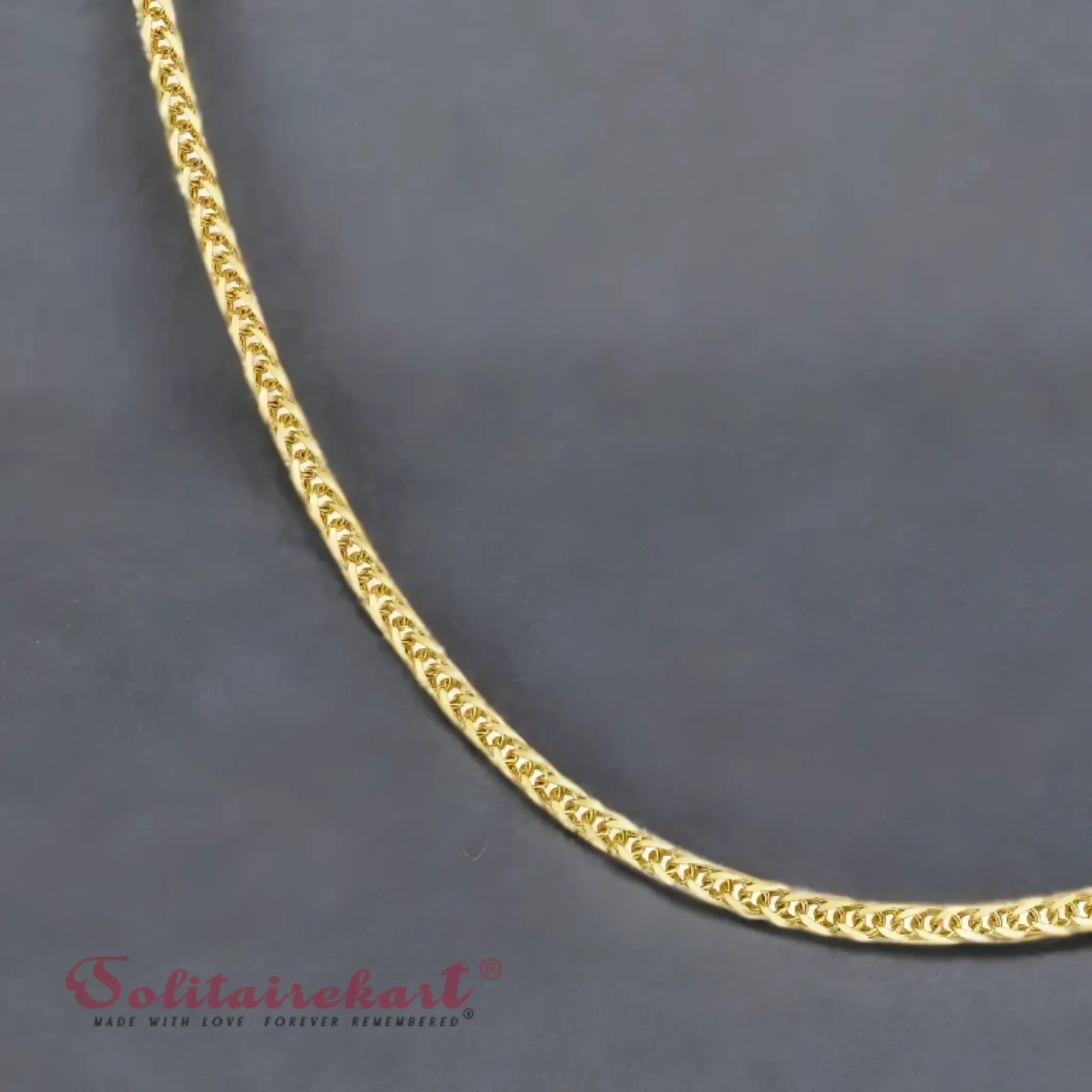  14K Gold Rope Classic Chain