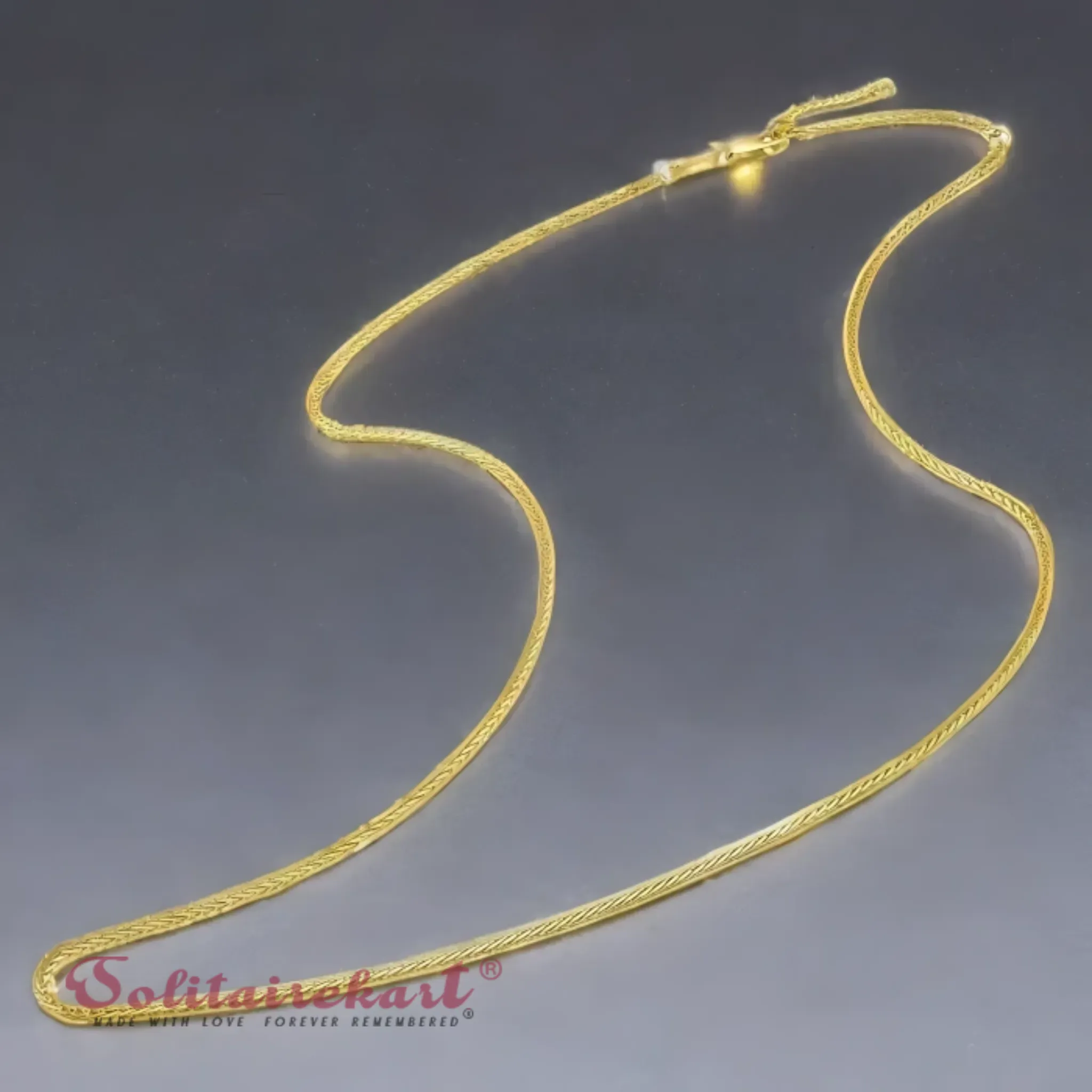  14K Gold Rope Classic Chain