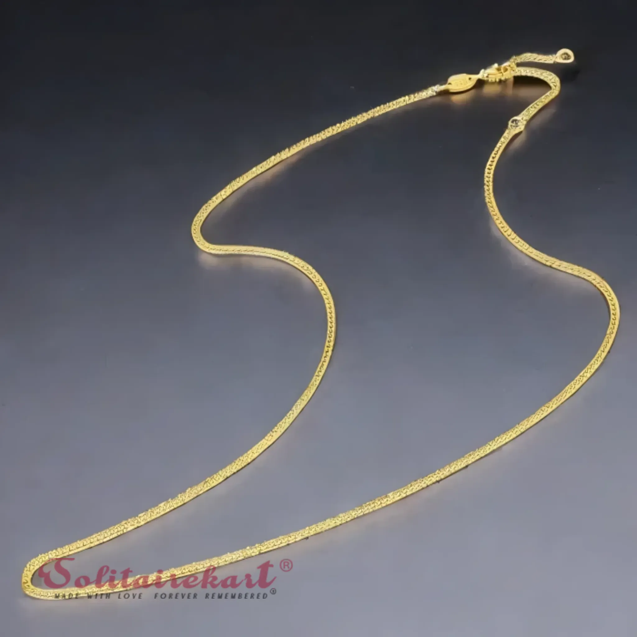14K Yellow Gold Box Contemporary Chain 4.52g