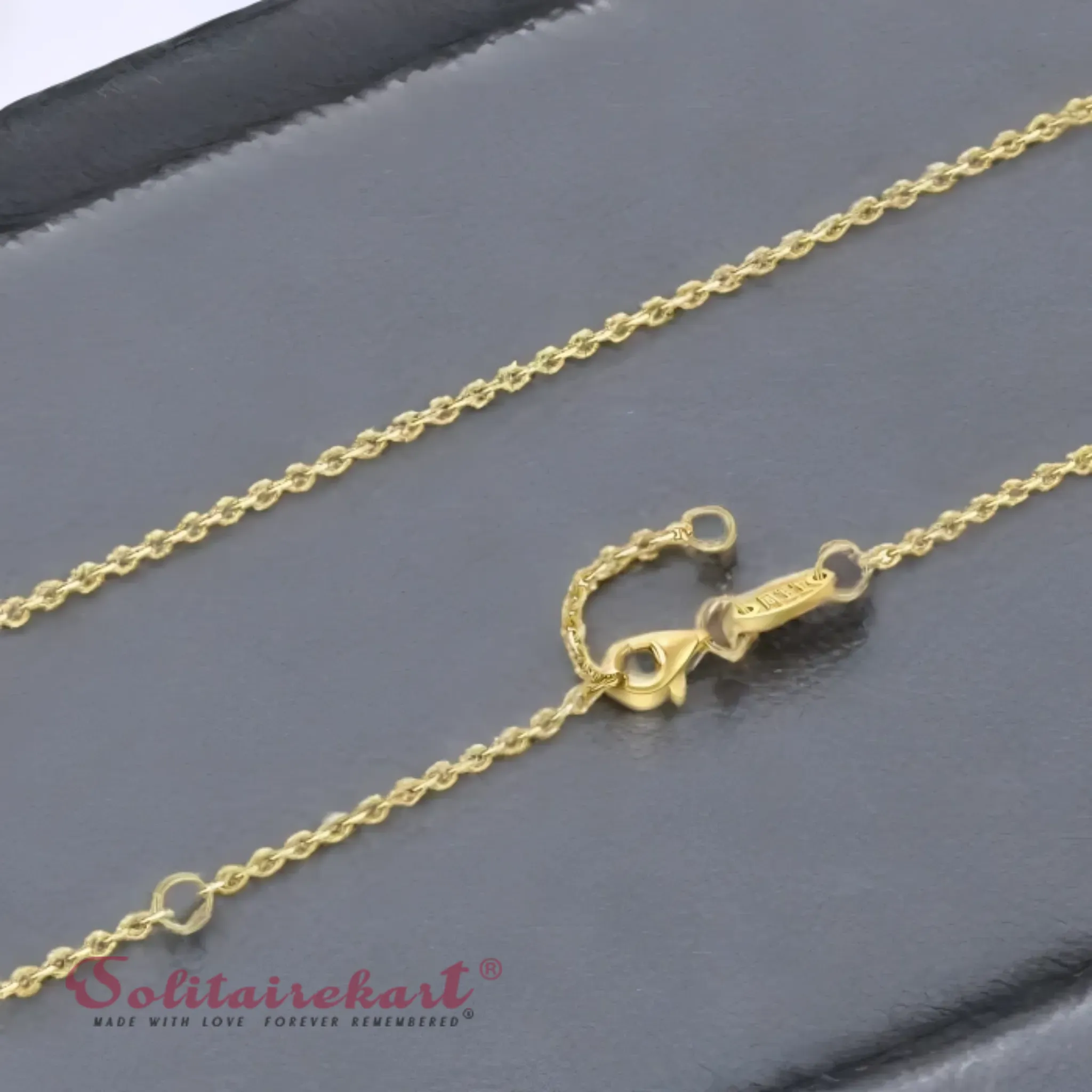 14K Gold Minimalist Cable Chain