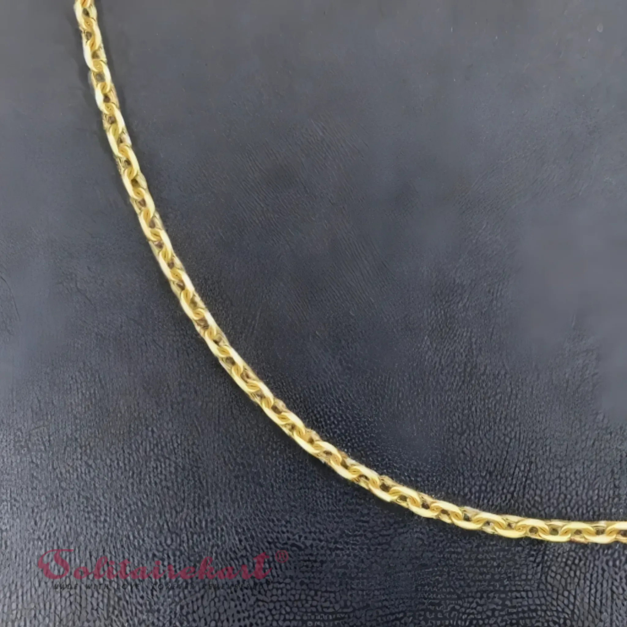 14K Gold Minimalist Cable Chain