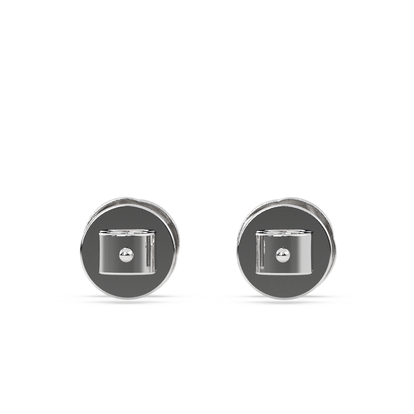 14K Gold Studded TW 0.478 Carat E Color VS1 Clarity Lab Grown Diamond Studs.