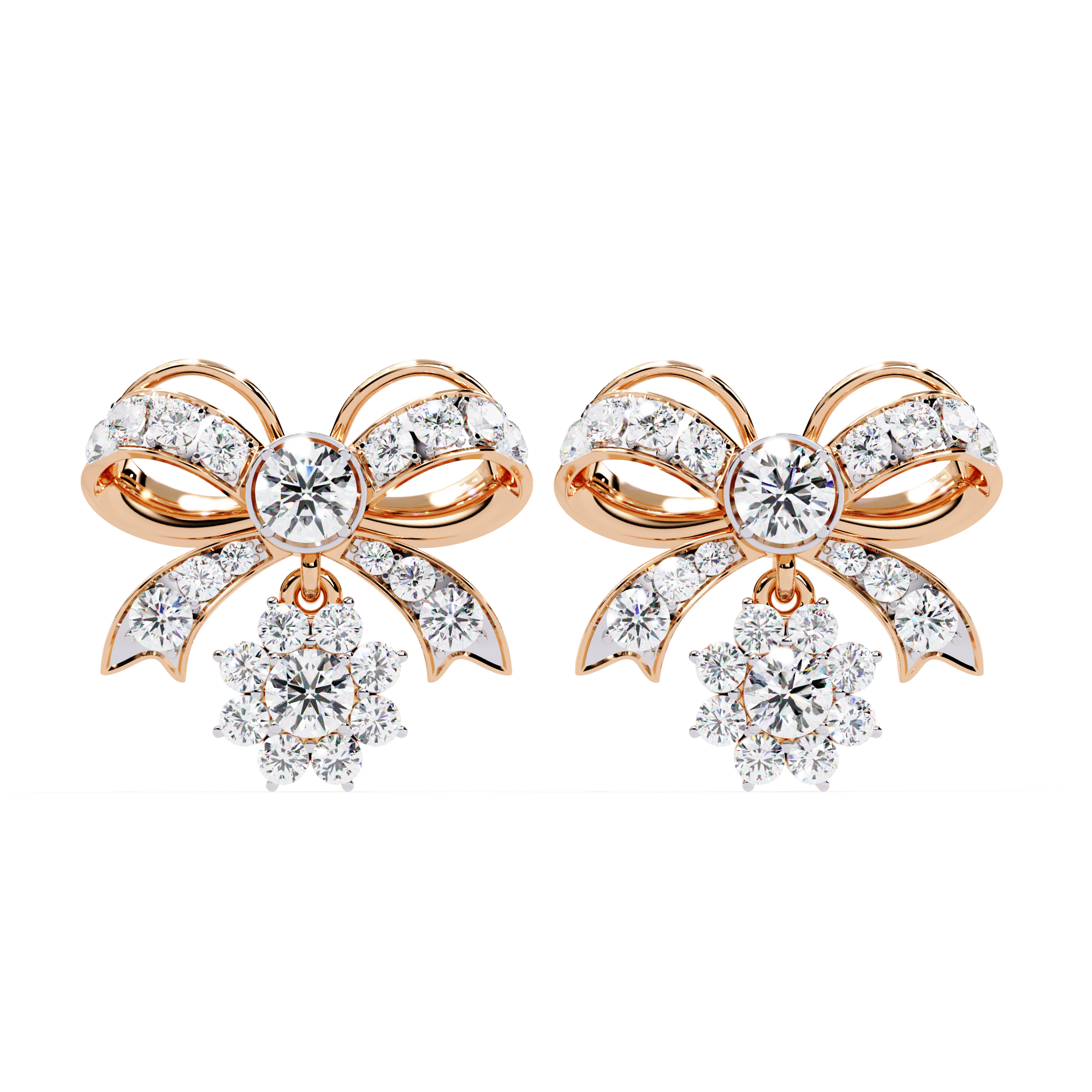 2.21 Ct Lab-Grown Diamond Stud Earrings – EF VS
