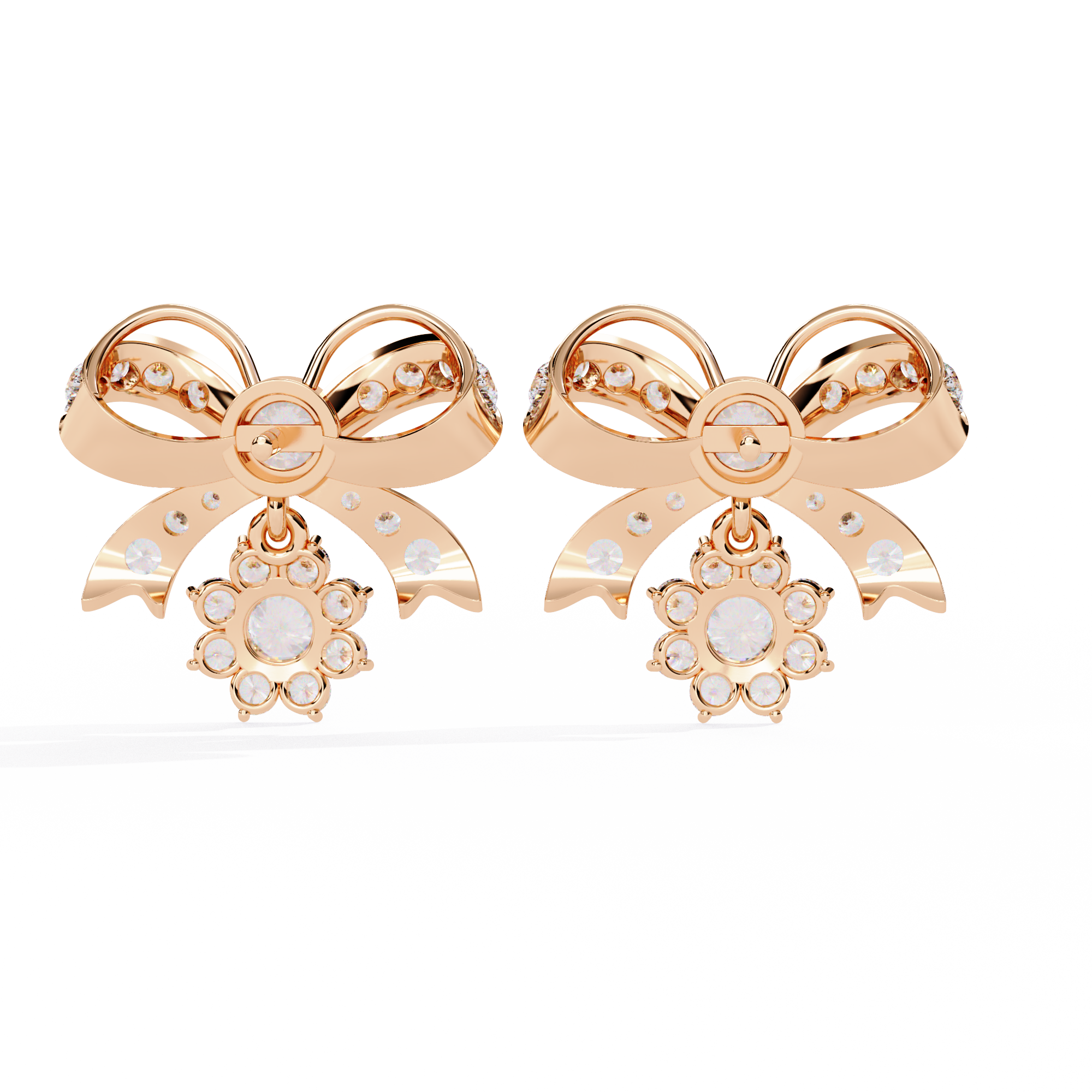 2.21 Ct Lab-Grown Diamond Stud Earrings – EF VS