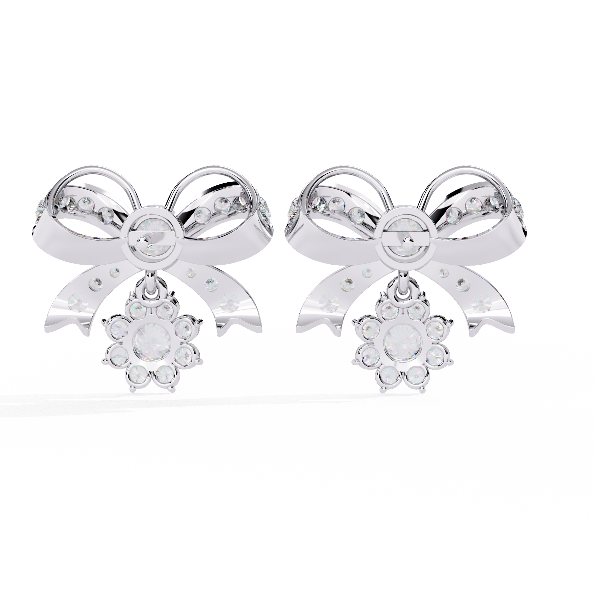 2.21 Ct Lab-Grown Diamond Stud Earrings – EF VS