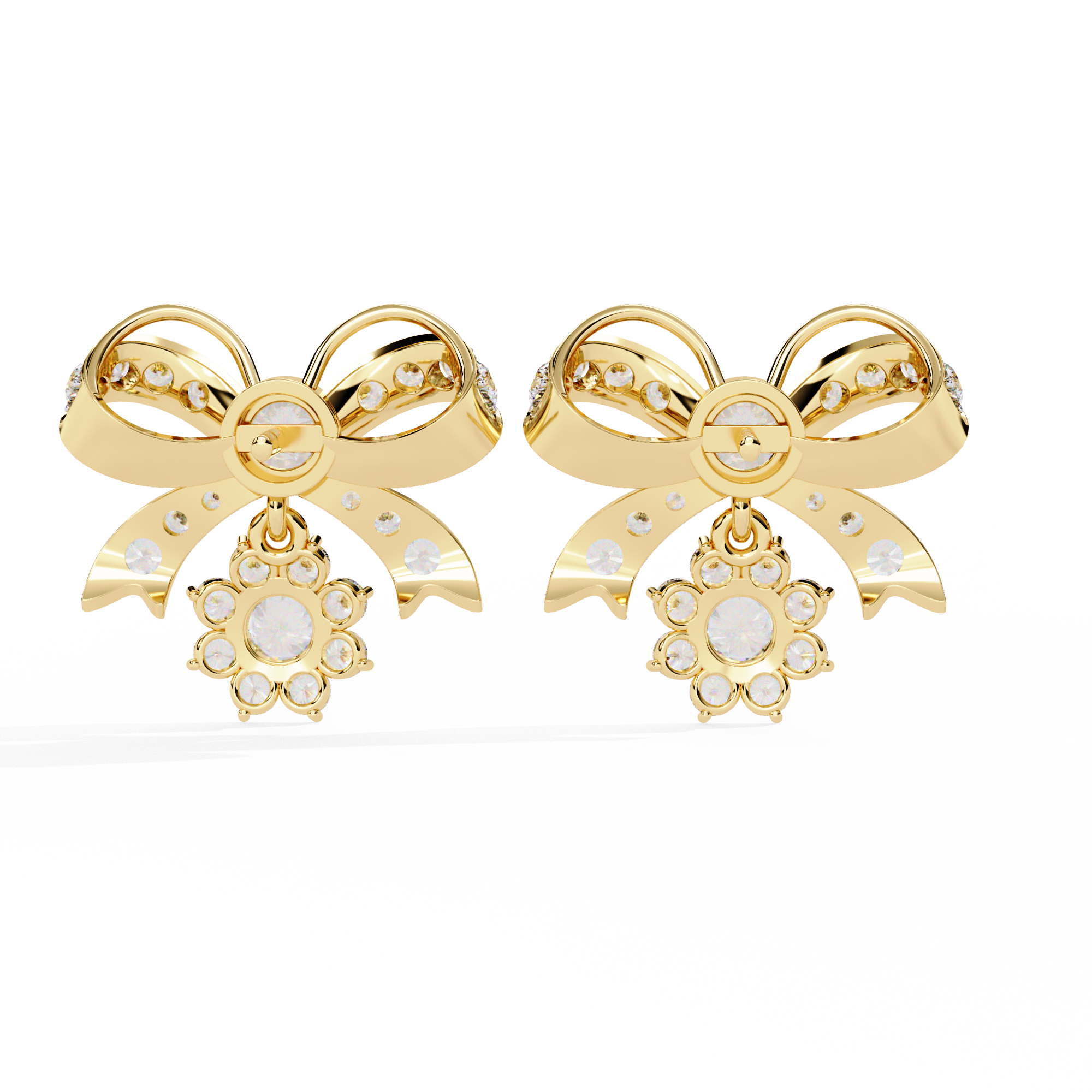 2.21 Ct Lab-Grown Diamond Stud Earrings – EF VS