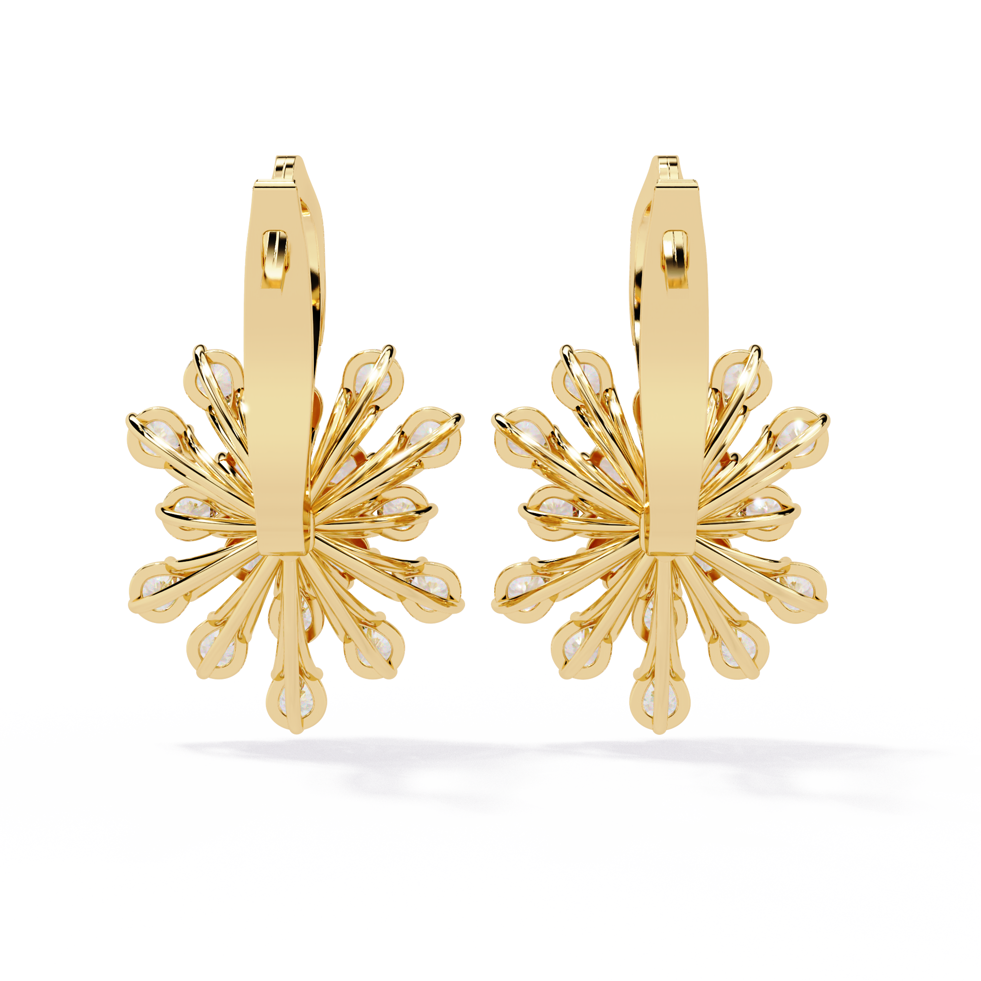 1.75ct Snowflake Lab Grown Diamond Earrings EF VS