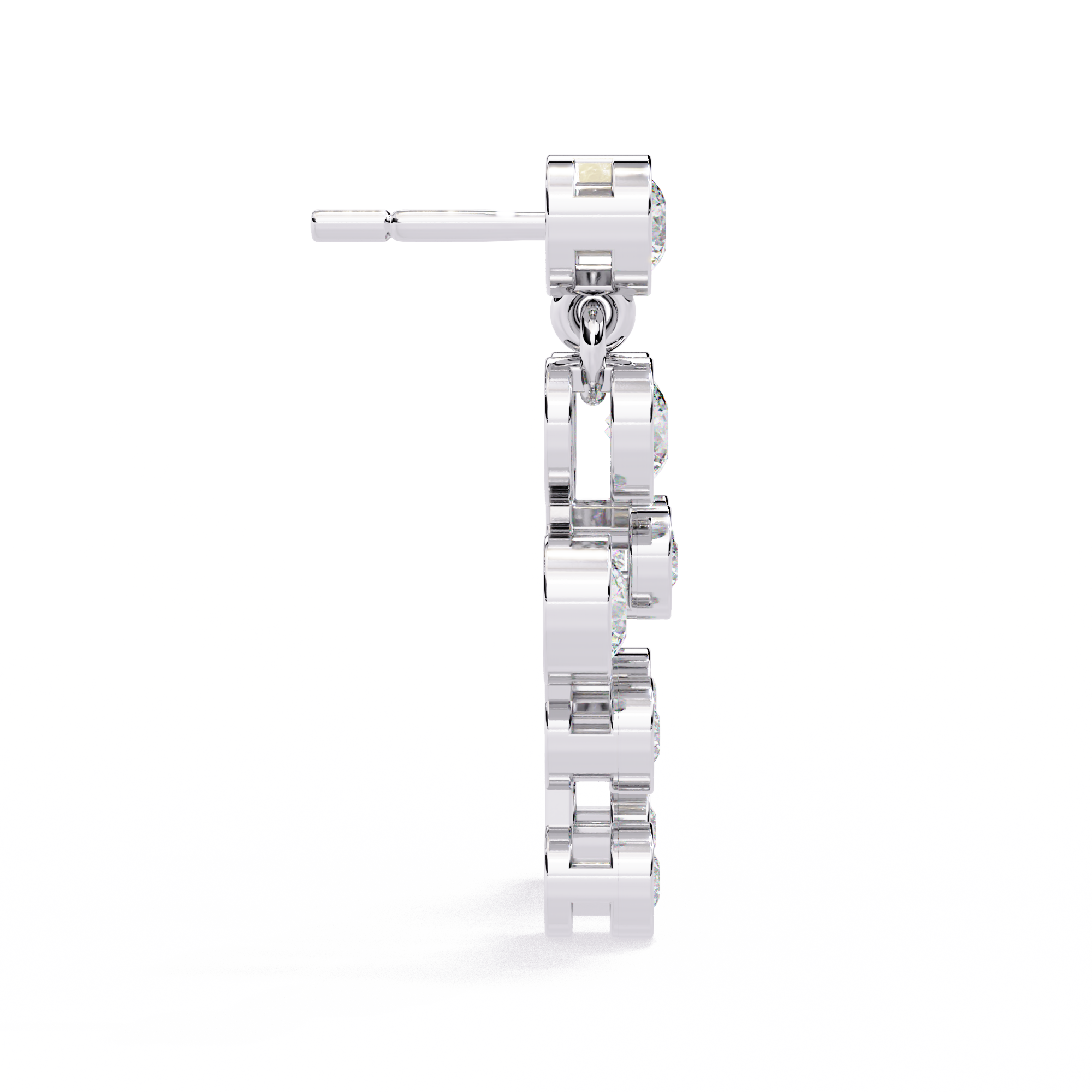 0.39ct Celestial Cascade Lab Grown Diamond Earrings EF VS