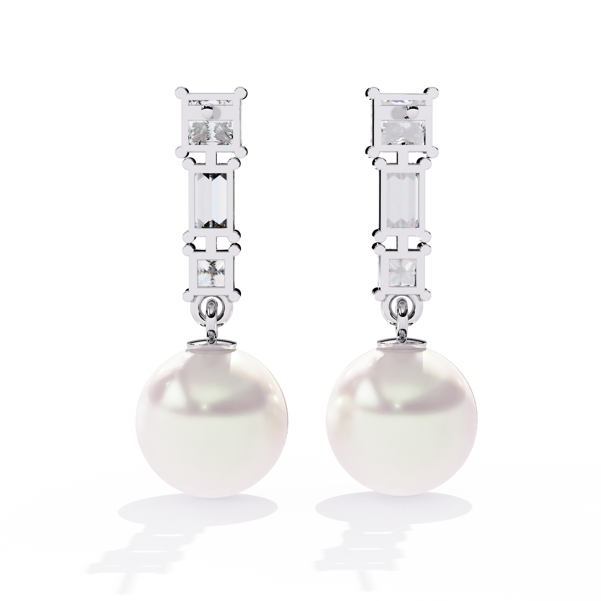 2.08ct Lab Grown Diamond Earrings EF/VS