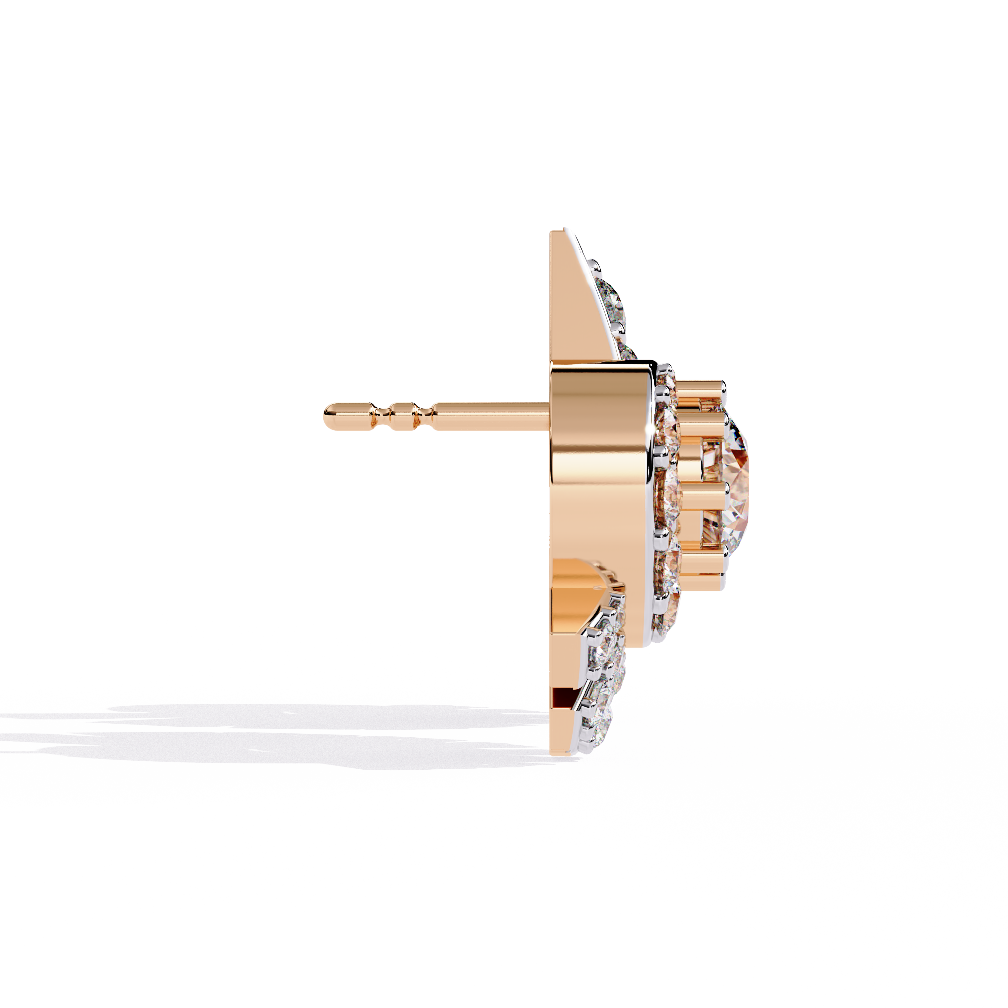 Buy Celestial Burst Natural Diamond Earrings |Solitairekart