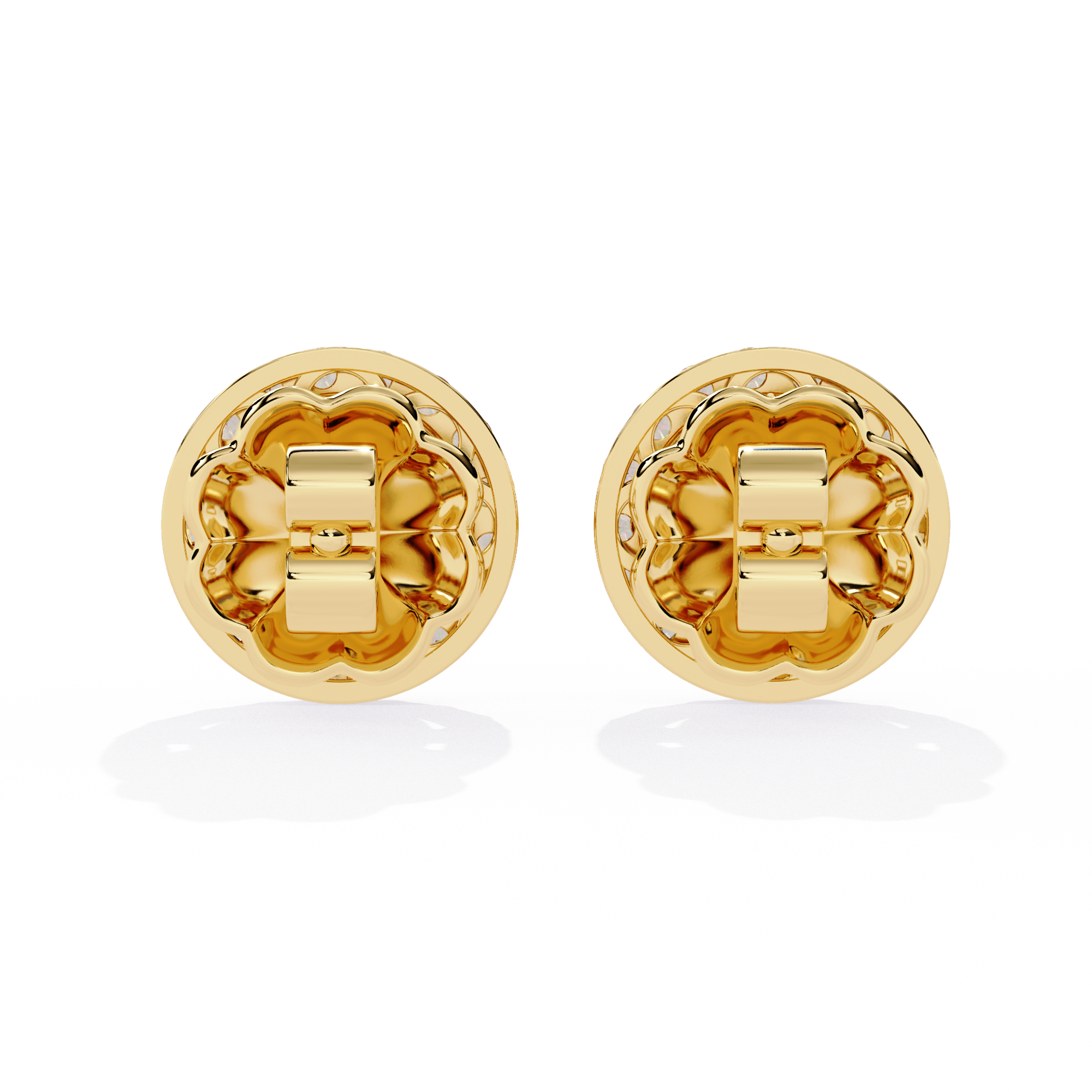 1.51ct Celestial Halo Lab Grown Diamond Earrings