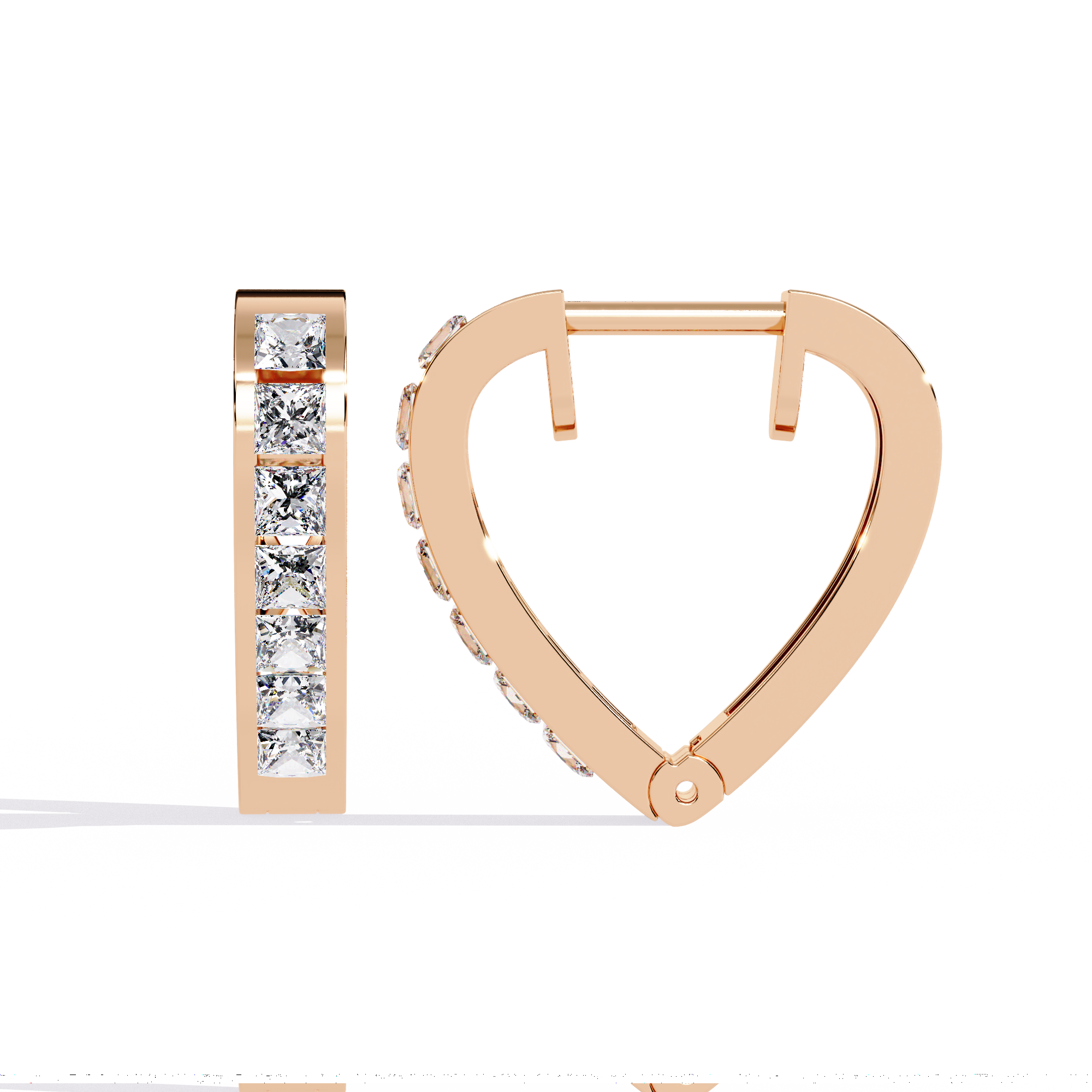 0.83ct Eternal Love Lab Grown Diamond Earrings – EF Color VS Clarity