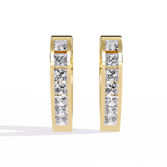 0.83ct Eternal Love Lab Grown Diamond Earrings – EF Color VS Clarity