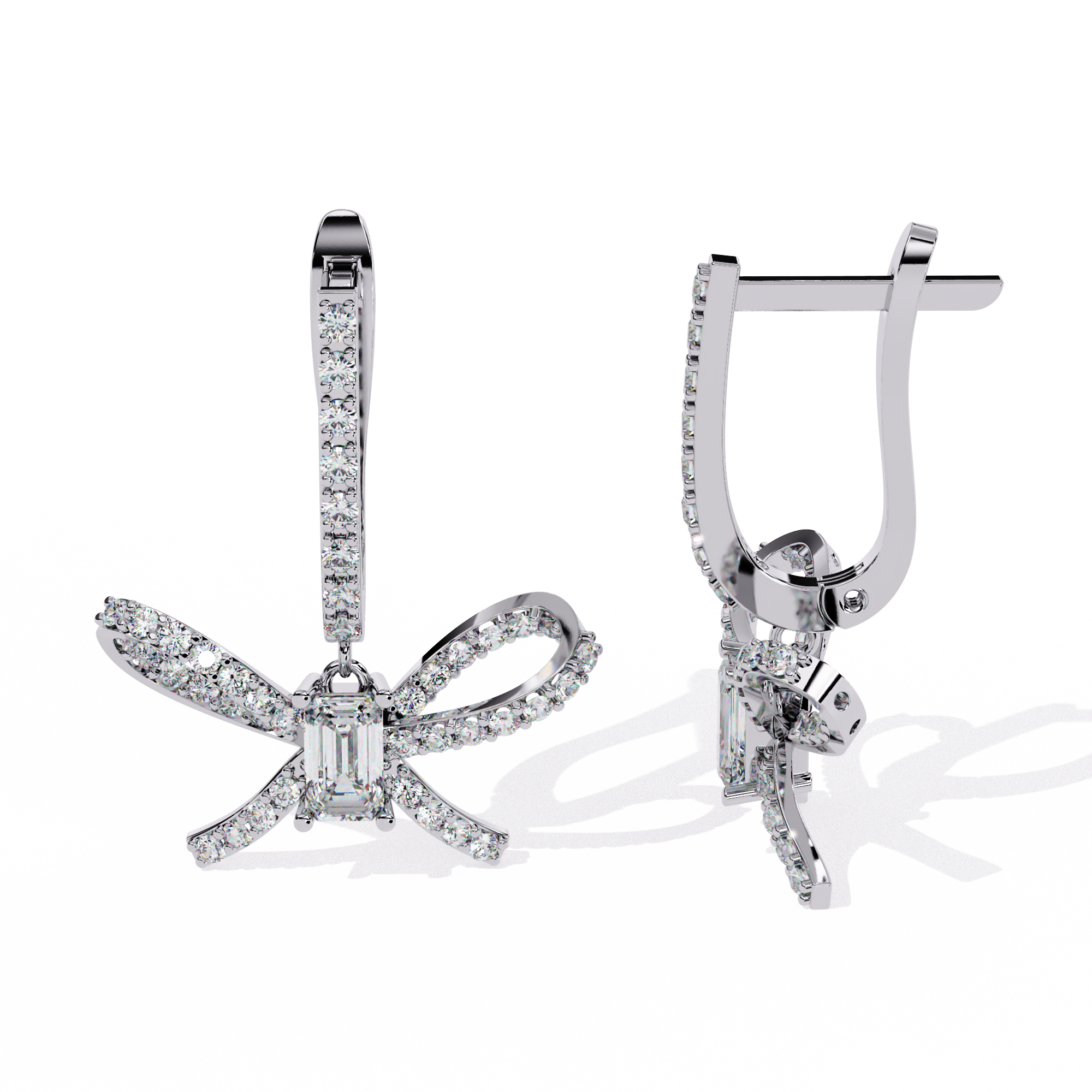 Solitairekart 1.19ct Natural Diamond Earrings