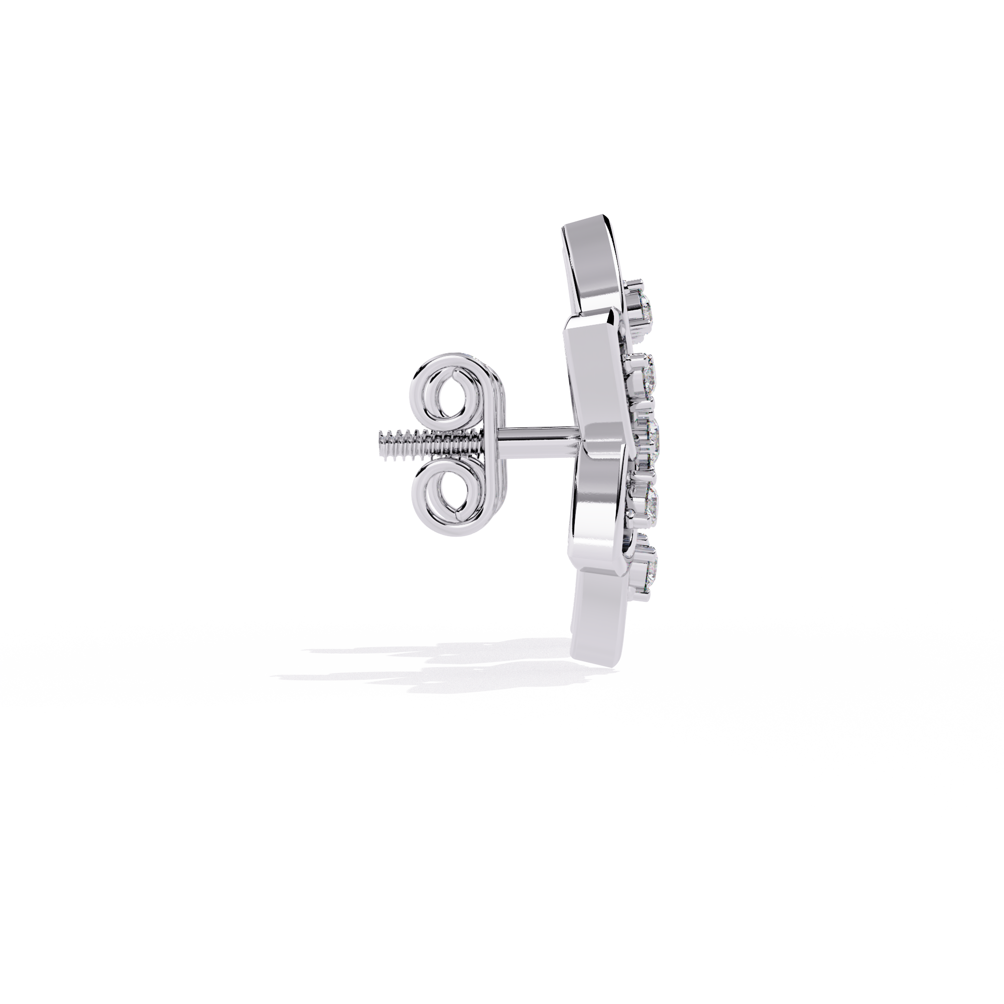 0.1ct Blossom Aura Lab Grown Diamond Earrings EF VS