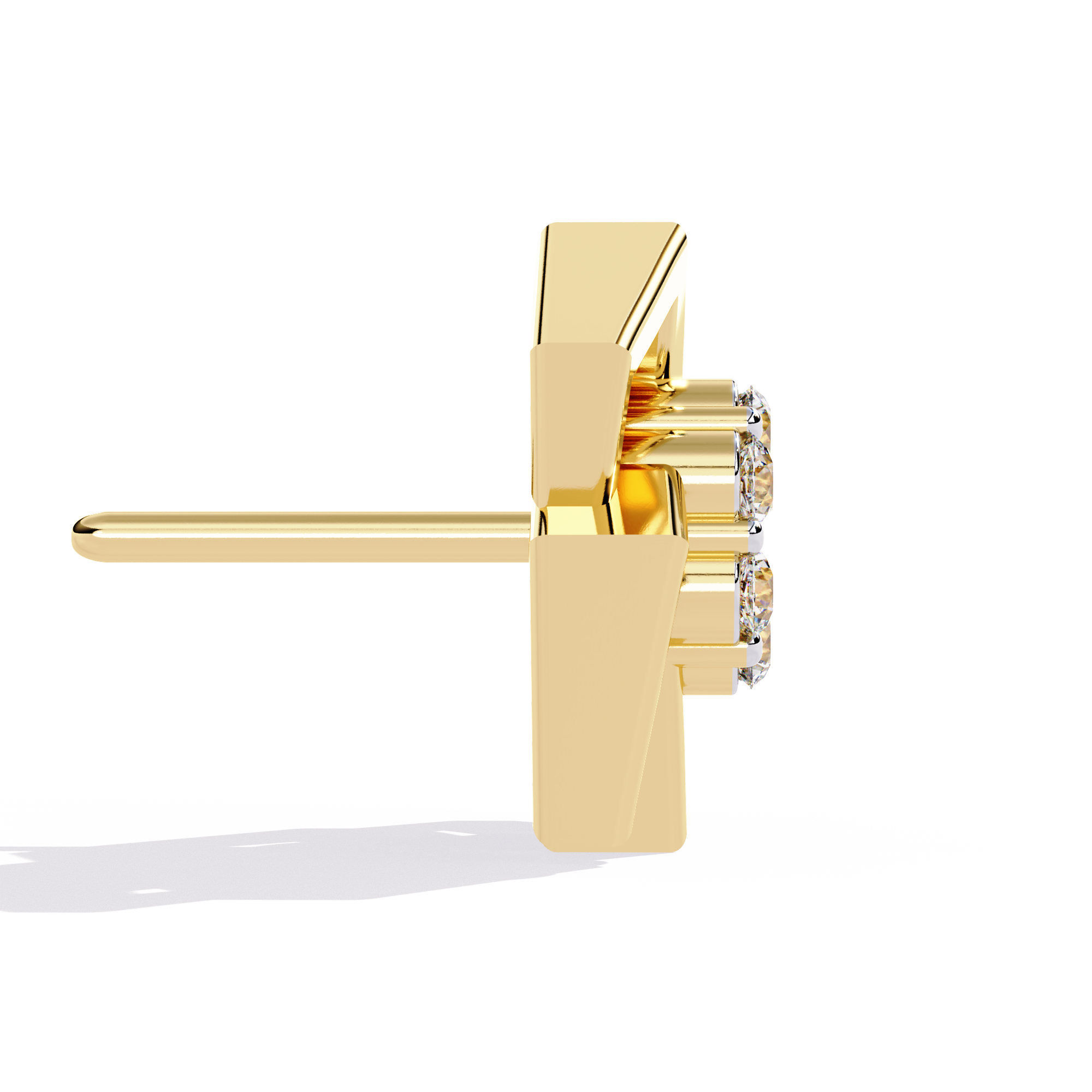 Solitairekart 0.21ct Natural Diamond Earrings