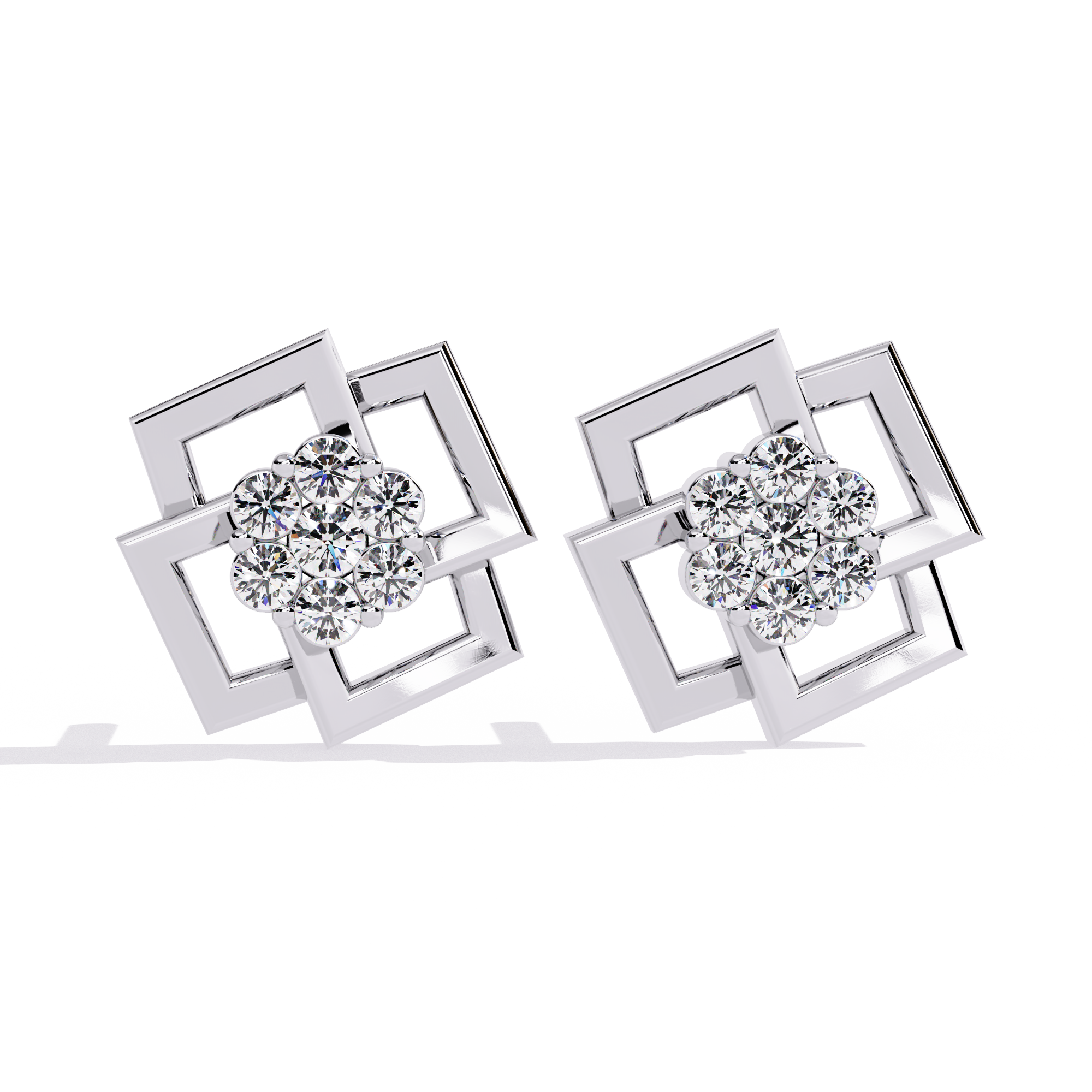 Solitairekart 0.21ct Natural Diamond Earrings