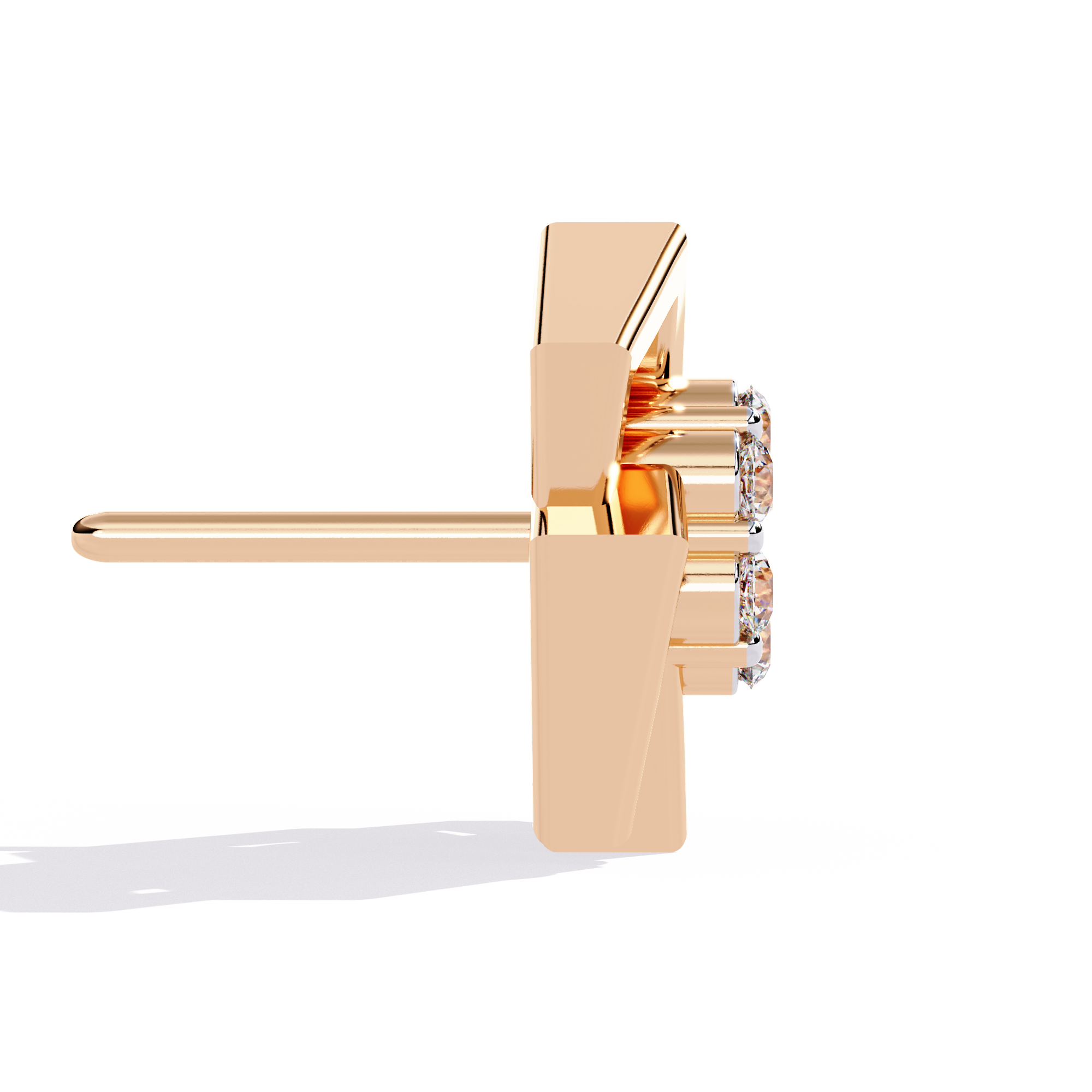 Solitairekart 0.21ct Natural Diamond Earrings