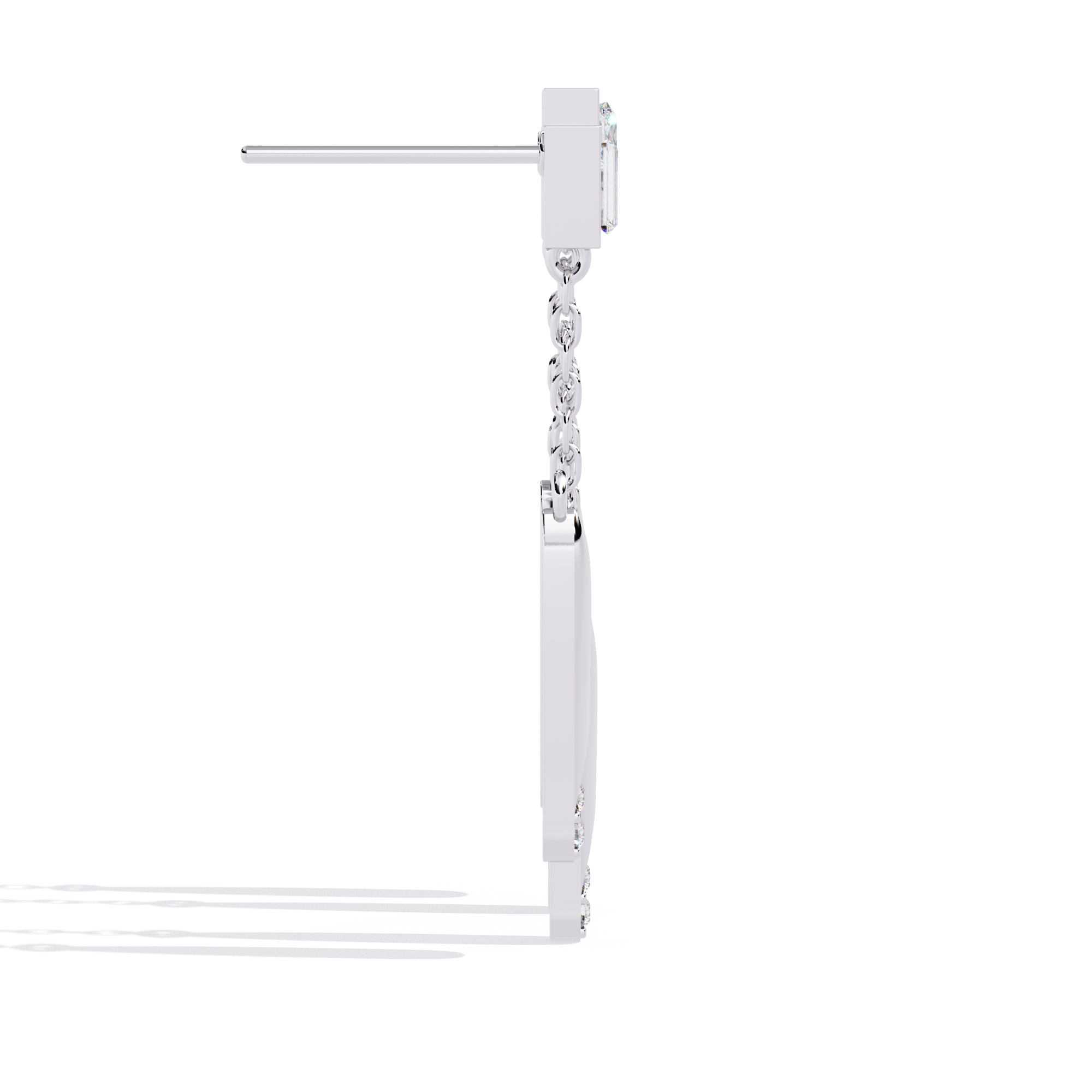 0.66ct Drizzle Lab Grown Diamond Earrings – EF Color VS Clarity