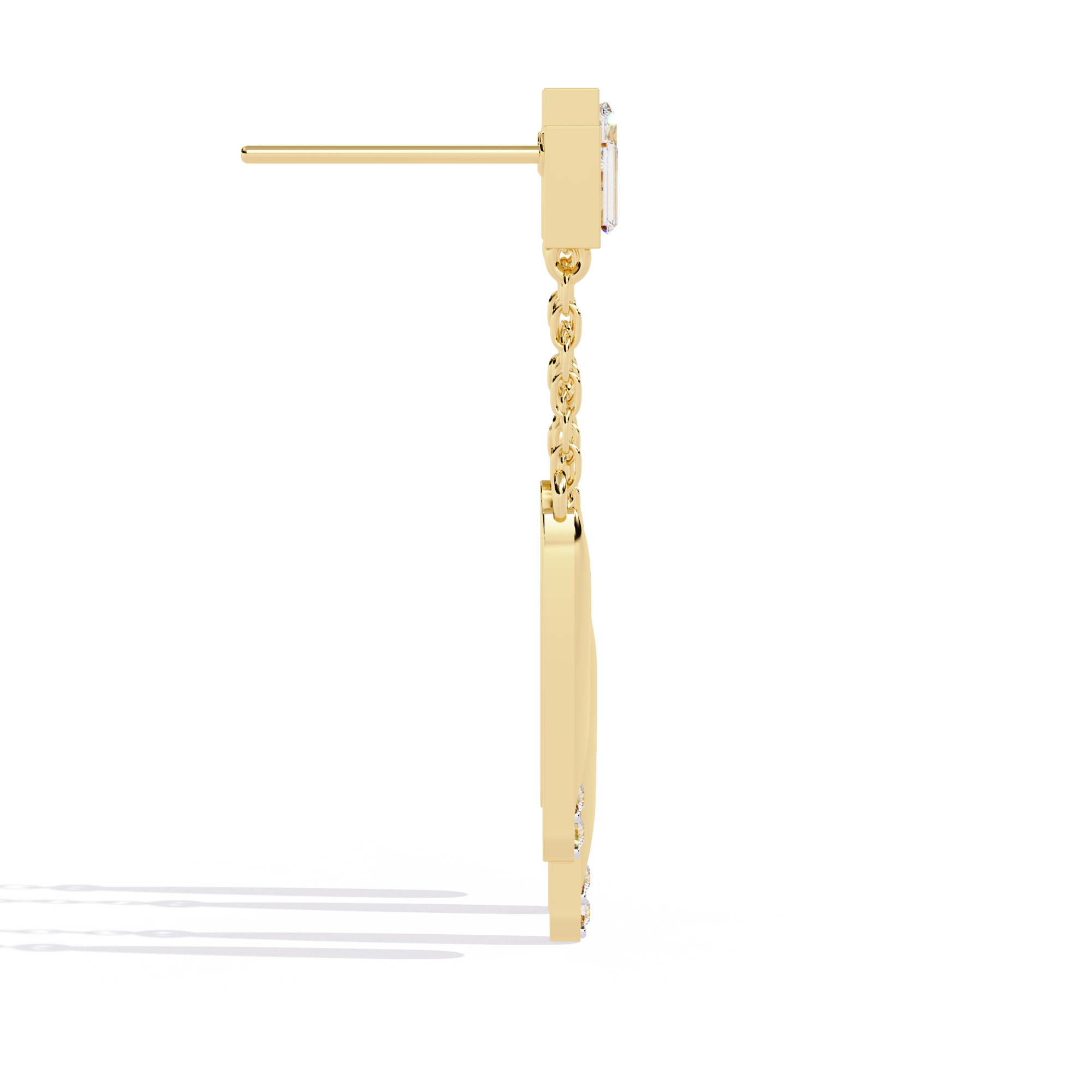 0.66ct Drizzle Lab Grown Diamond Earrings – EF Color VS Clarity