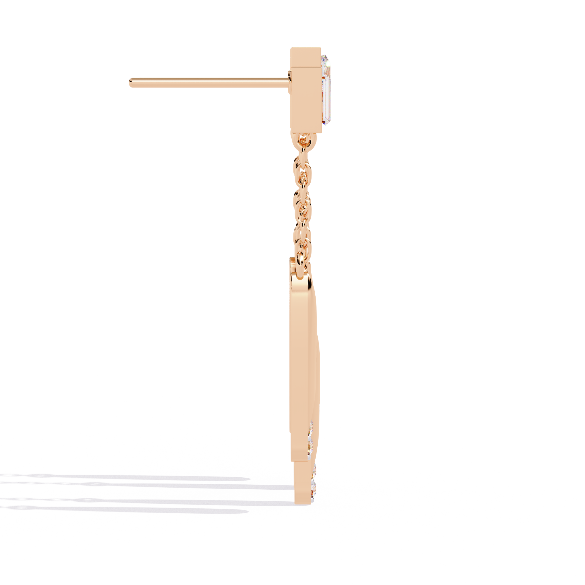 0.66ct Drizzle Lab Grown Diamond Earrings – EF Color VS Clarity