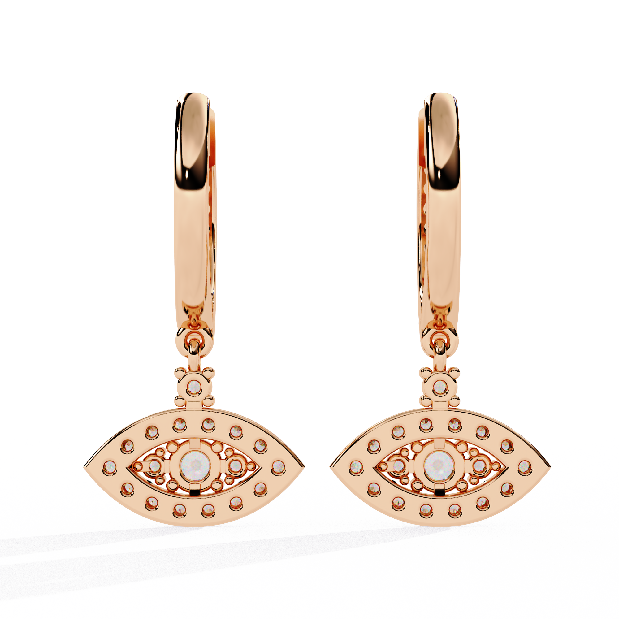 0.48ct Celestial Eye Natural Diamond Earrings