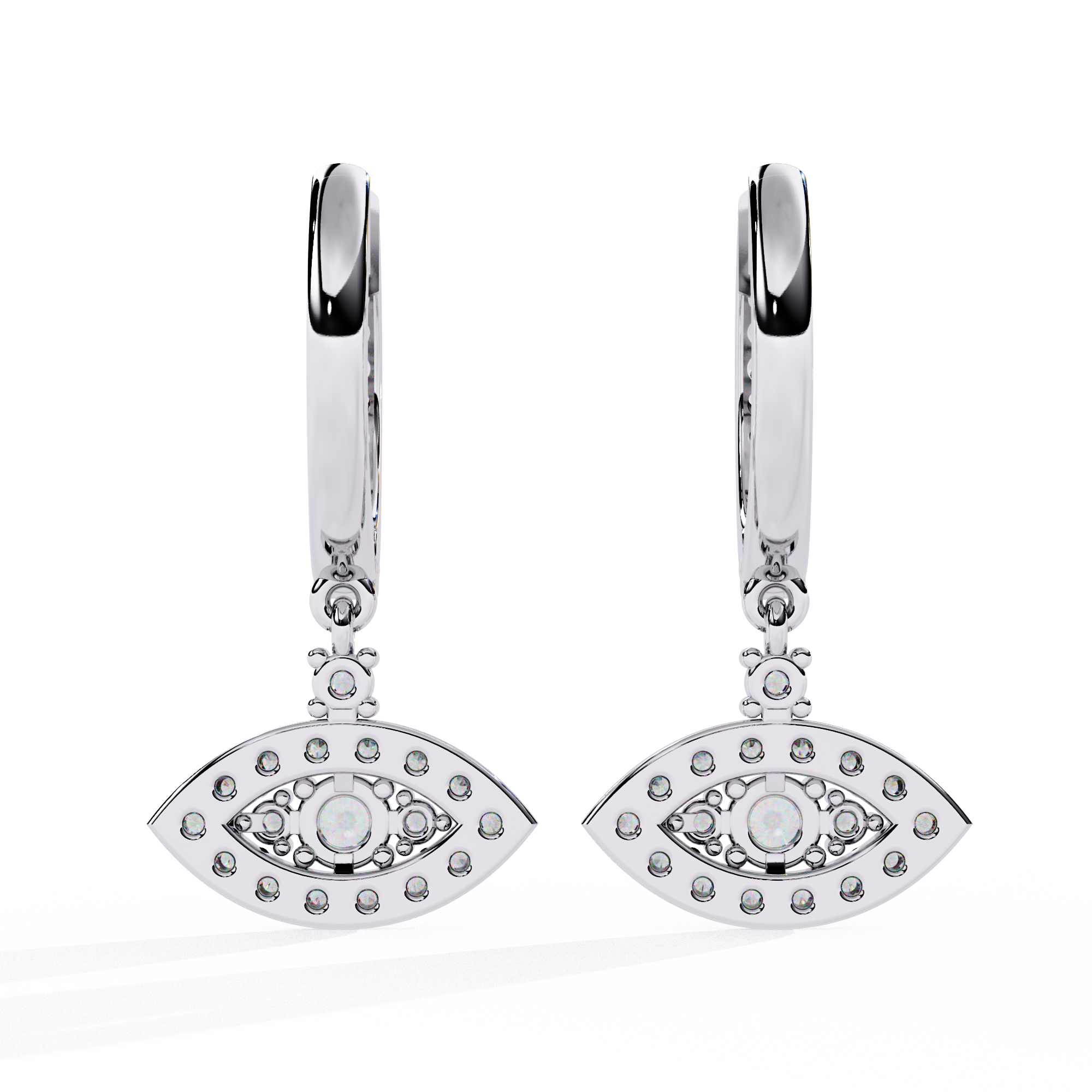 0.48ct Celestial Eye Natural Diamond Earrings