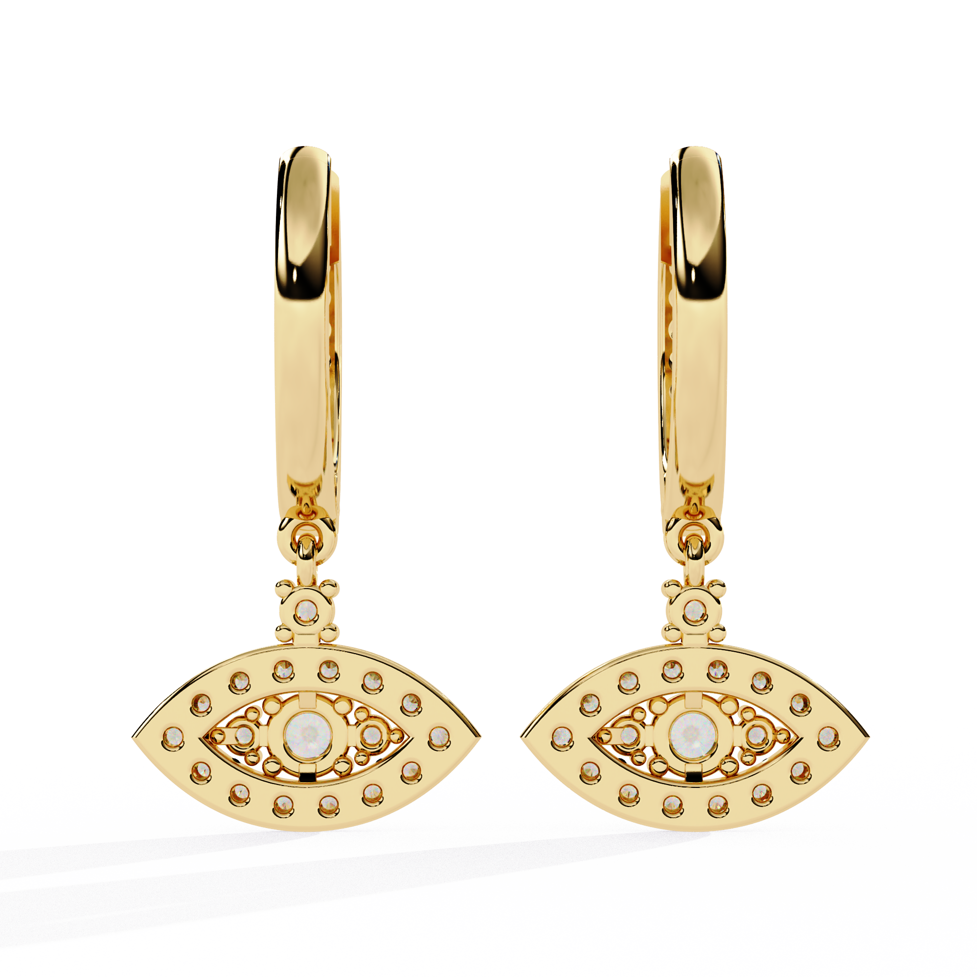 0.48ct Celestial Eye Natural Diamond Earrings