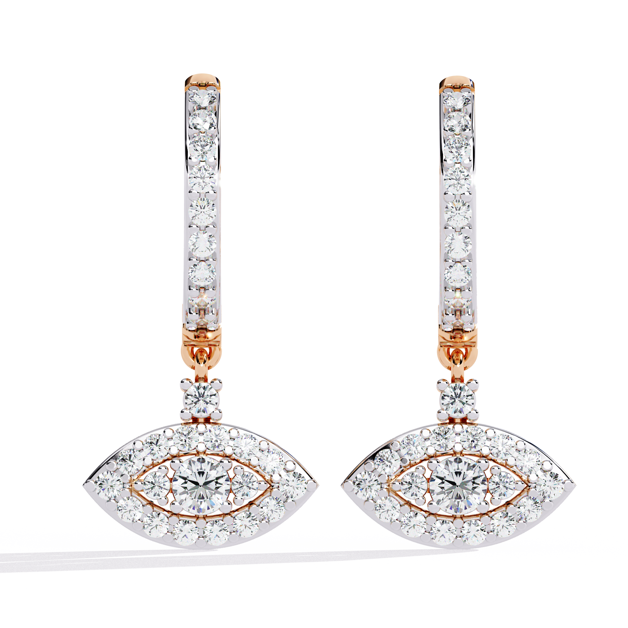 0.48ct Celestial Eye Natural Diamond Earrings