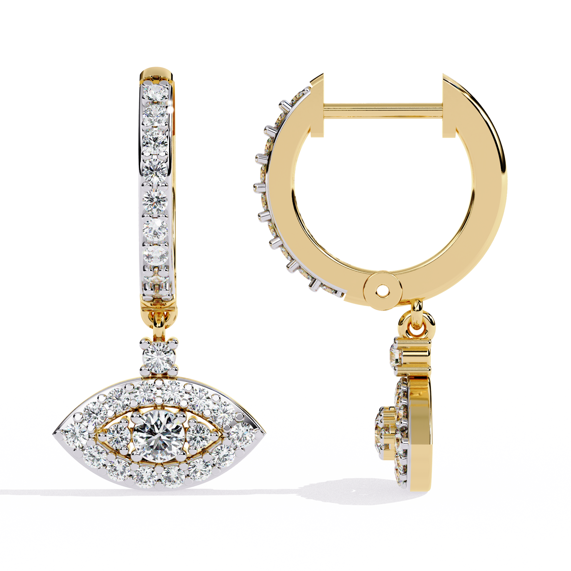 0.48ct Celestial Eye Natural Diamond Earrings