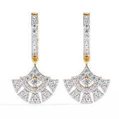 0.48ct Radiance Danglers Lab Grown Diamond Earrings