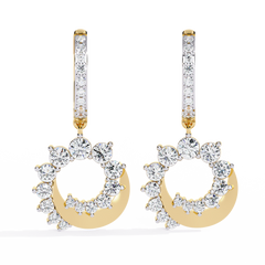 1ct Moonbeam Lab Grown Diamond Earrings