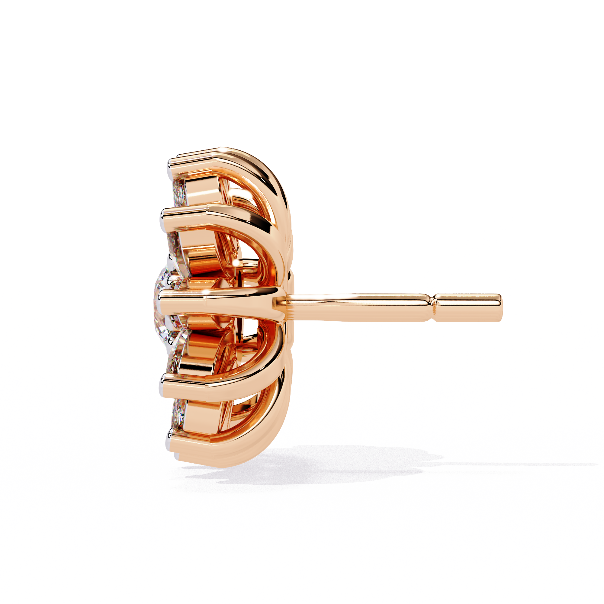 Solitairekart 1.31ct Natural Diamond Earrings