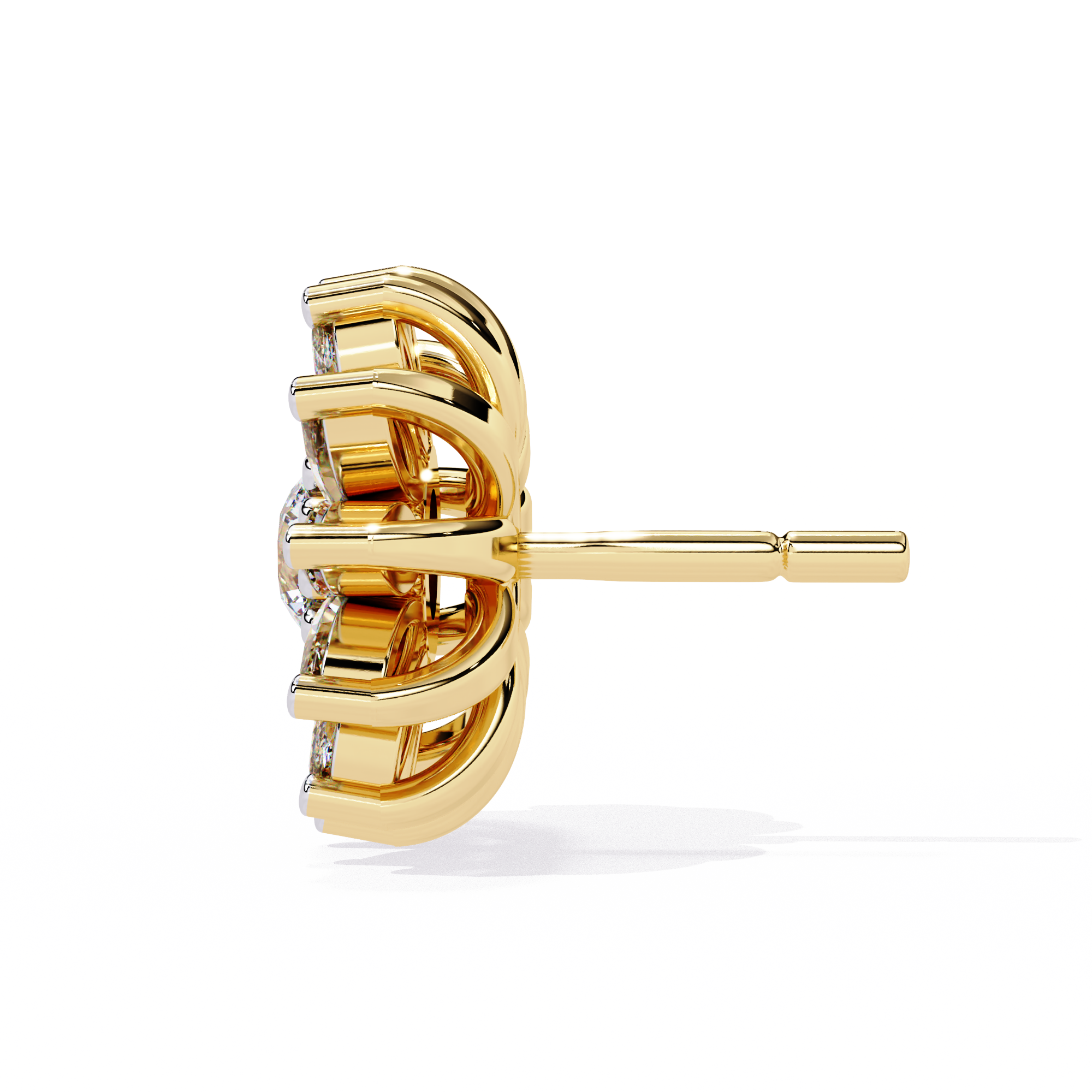 Solitairekart 1.31ct Natural Diamond Earrings