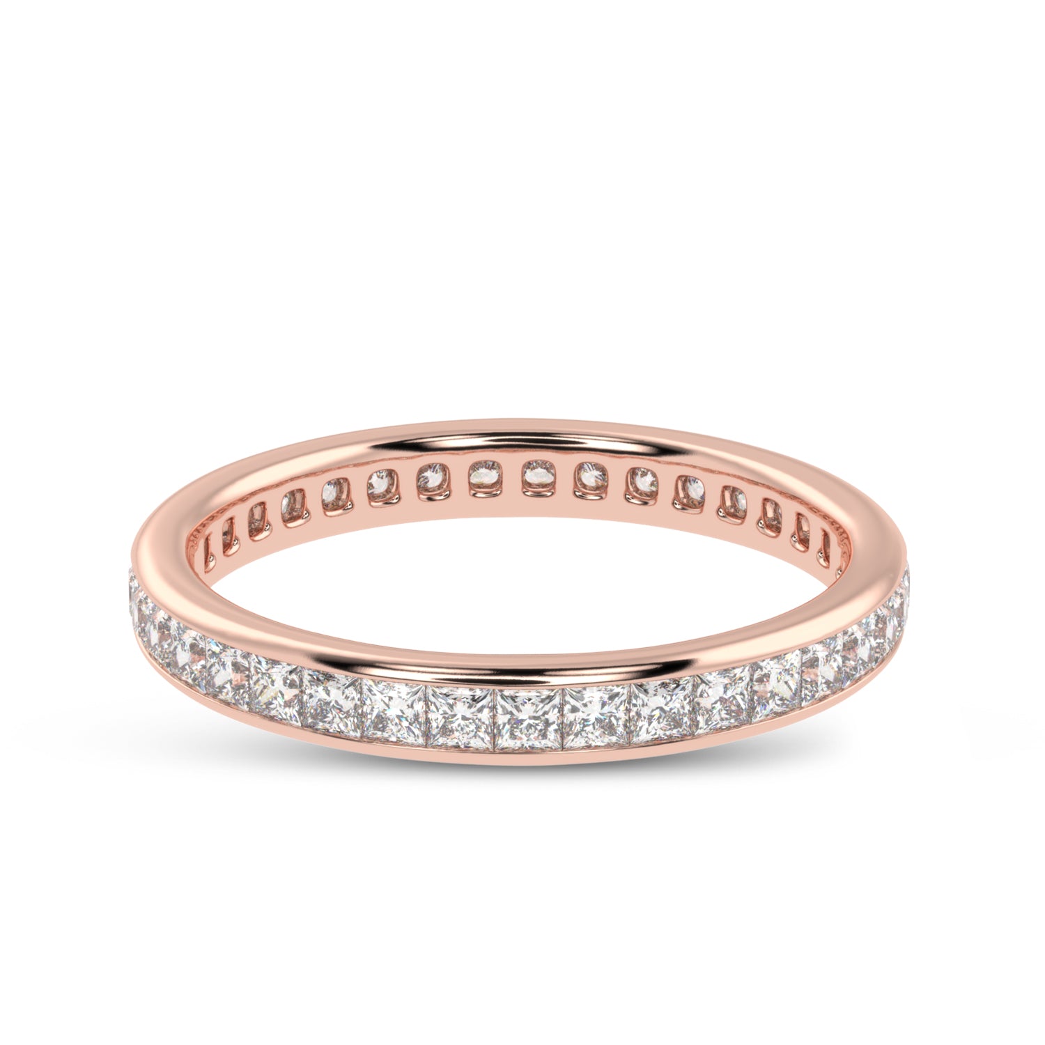 Buy 1.14Ct Eternity Natural Diamond Band | Solitairekart