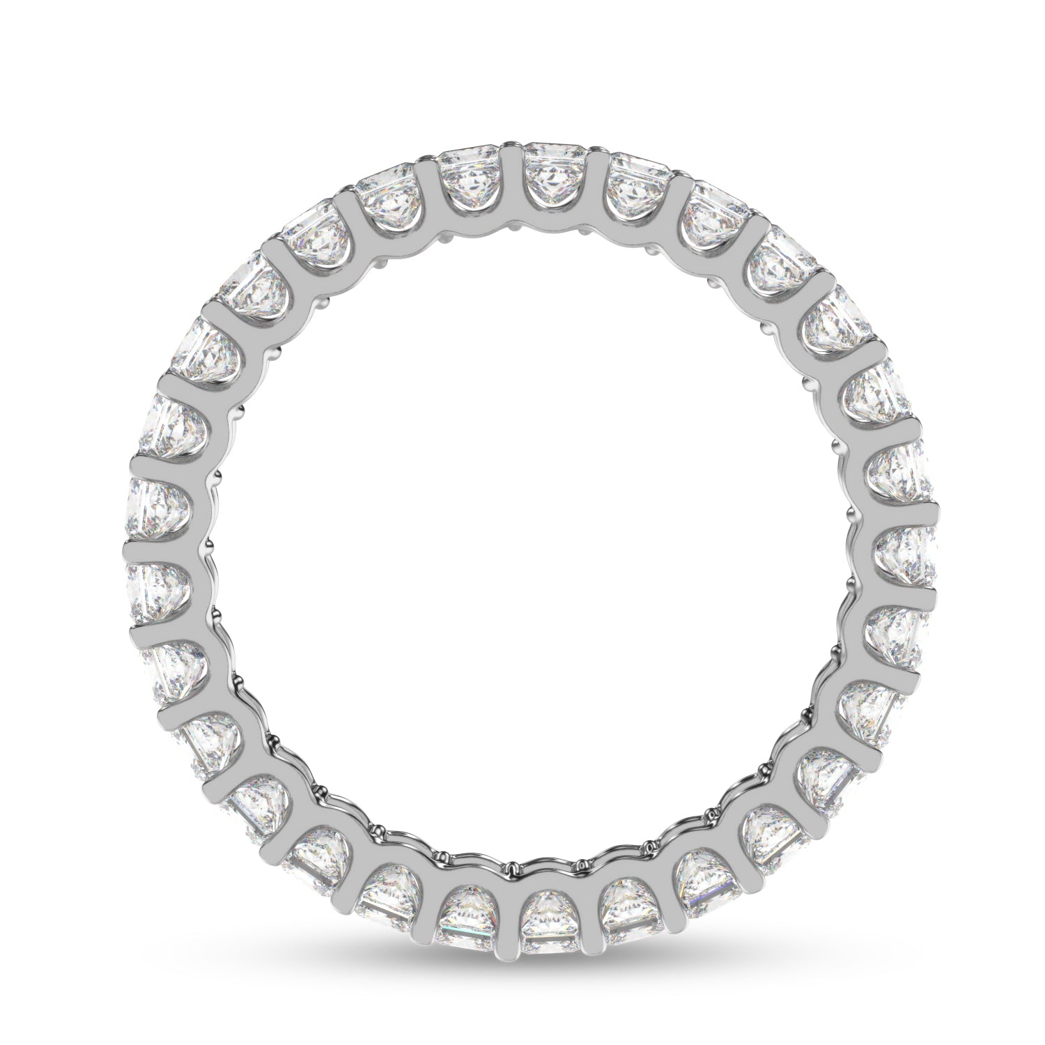 Buy 2.07Ct Eternity Natural Diamond Ring | Solitairekart