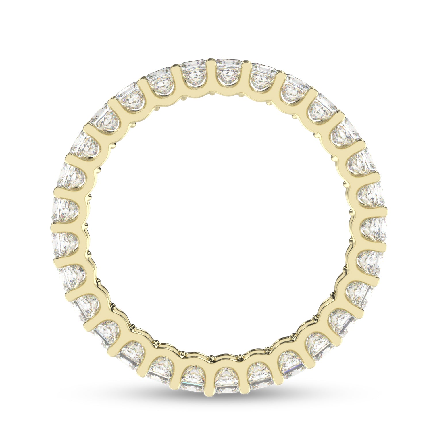 Buy 2.07Ct Eternity Natural Diamond Ring | Solitairekart