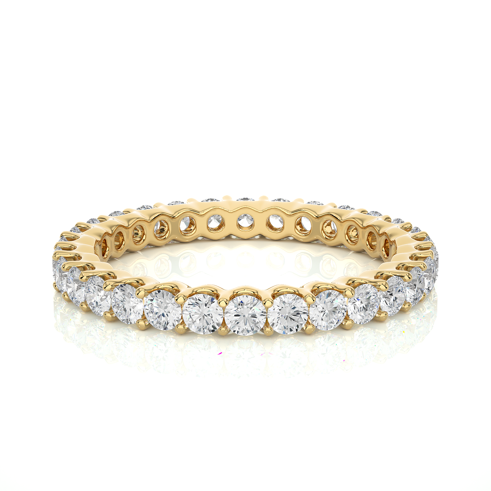 1.20 Carat H Color VS1 Clarity Diamond Studded Natural Diamond Ring.