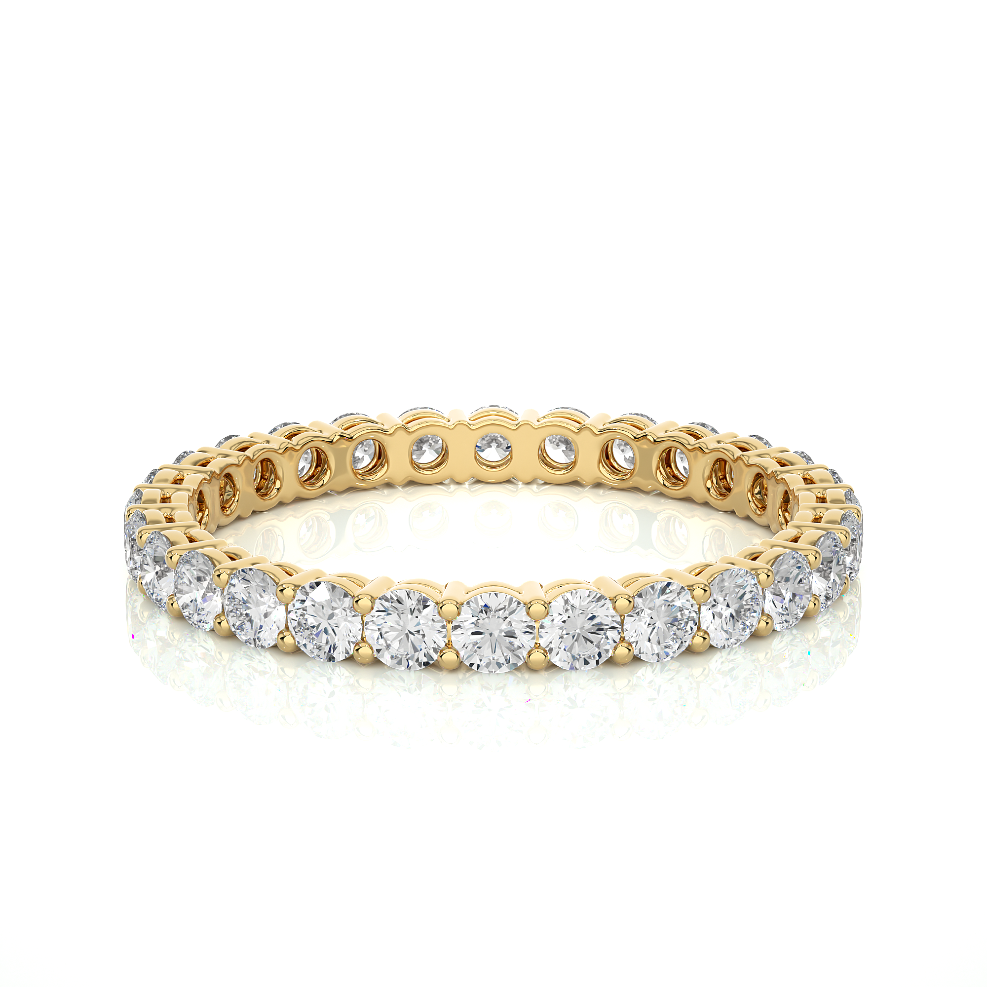 1.12 Carat G Color VS1 Clarity Diamond Studded Natural Diamond Ring.