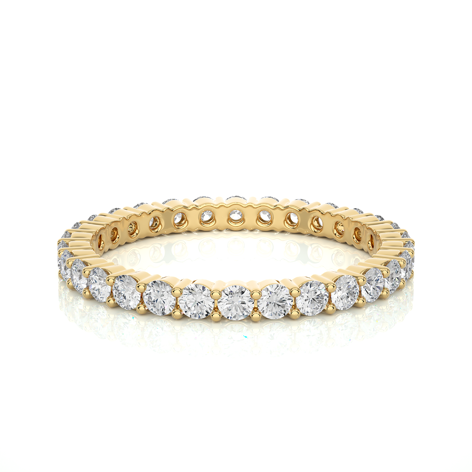 0.90 Carat IJ Color VS1 Clarity Diamond Studded Natural Diamond Ring.
